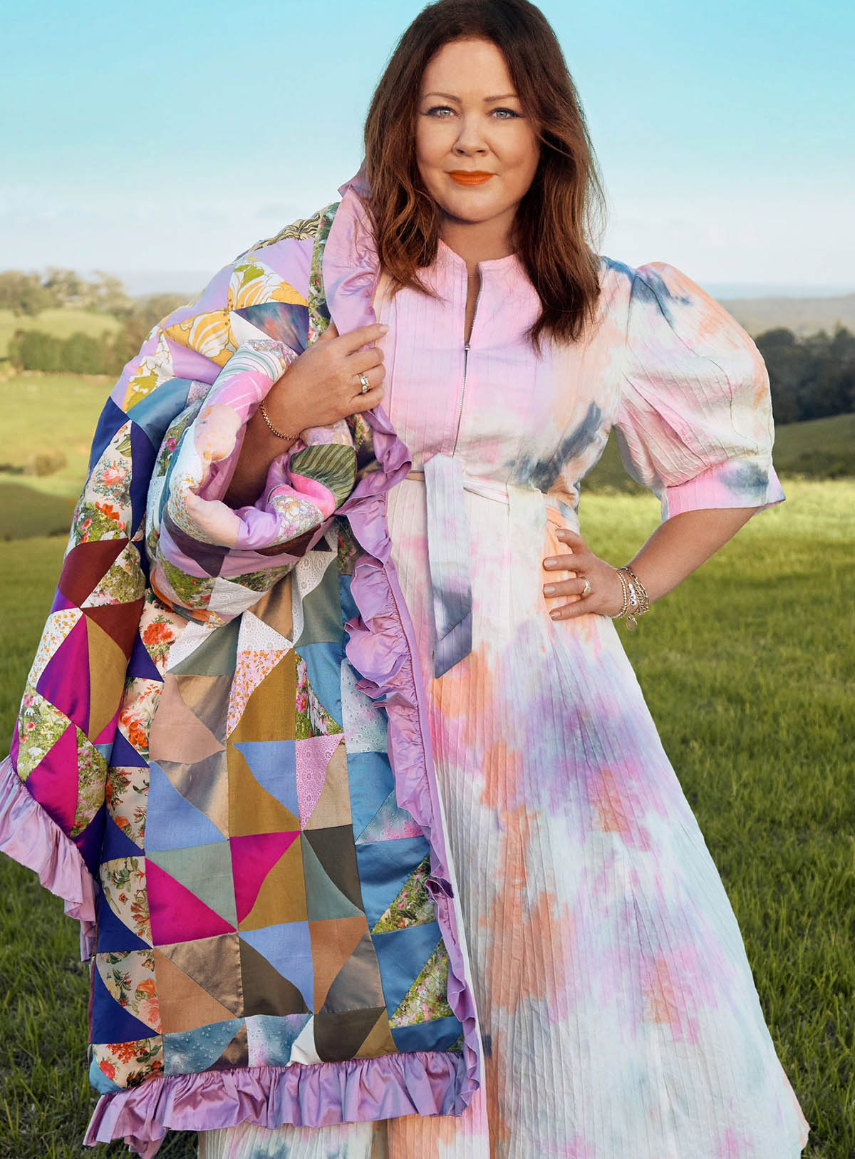 Melissa McCarthy covers InStyle US April 2021 by Charles Dennington