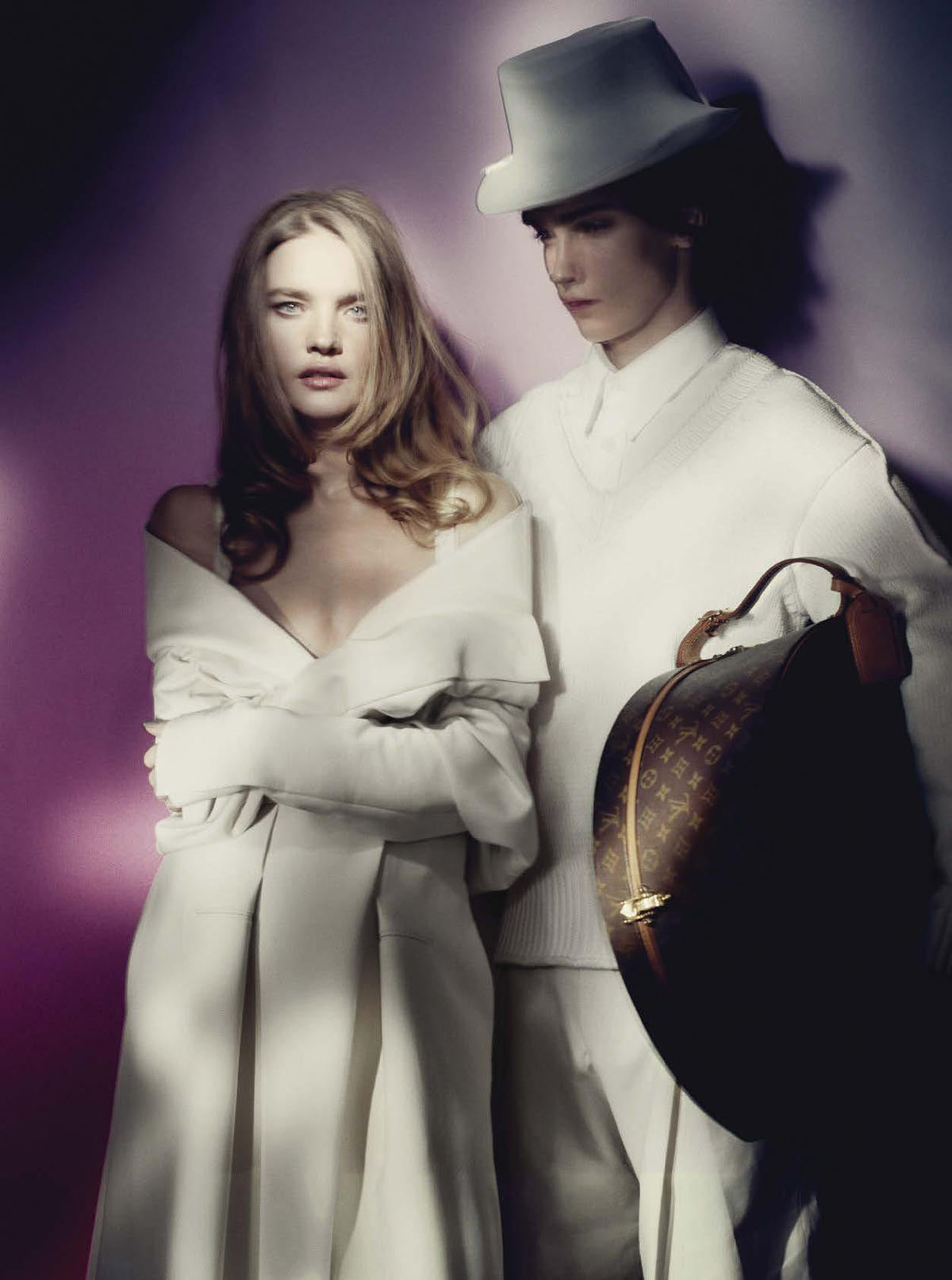 Natalia Vodianova covers Vogue Italia April 2021 by Paolo Roversi