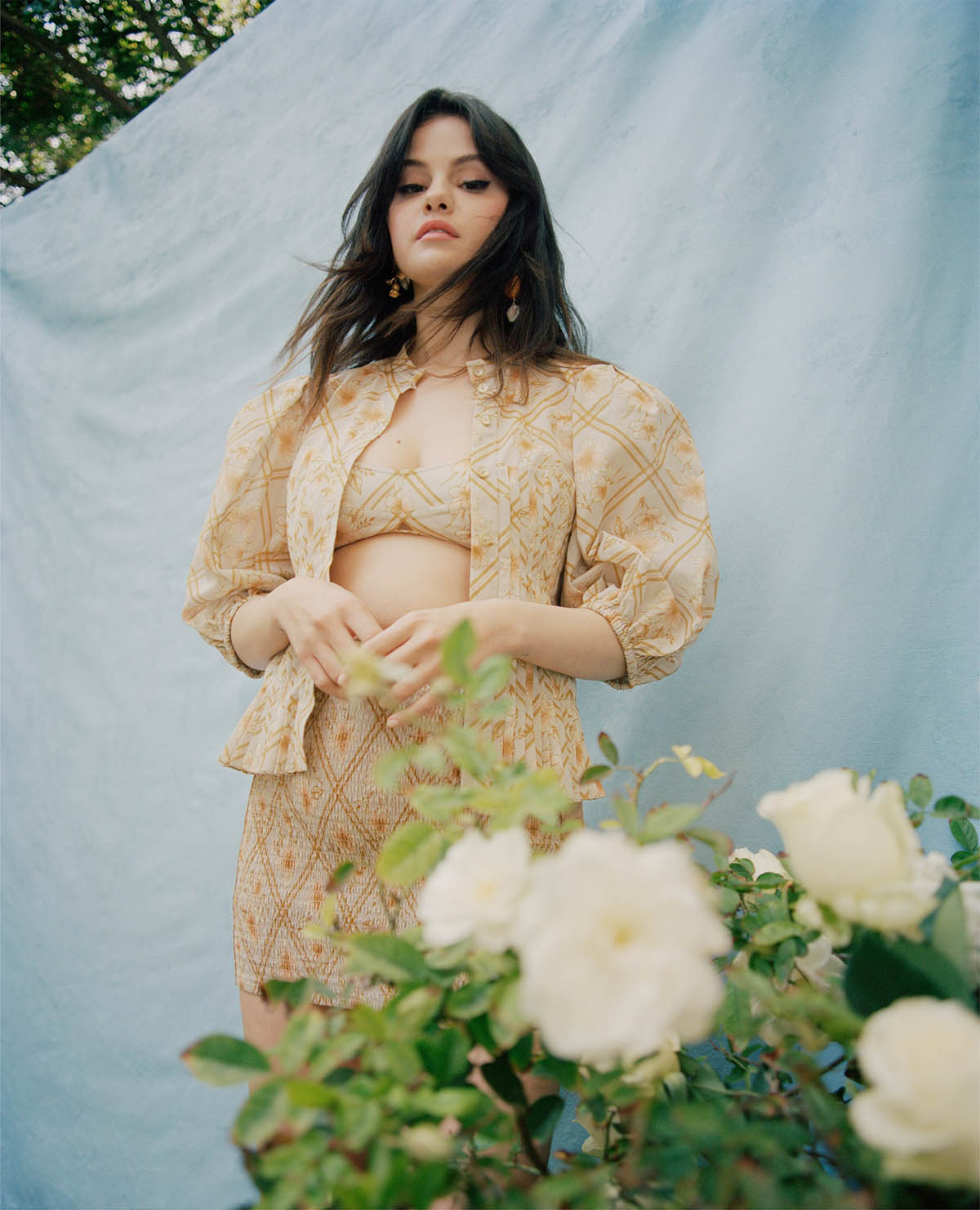 Selena Gomez covers Vogue US April 2021 by Nadine Ijewere