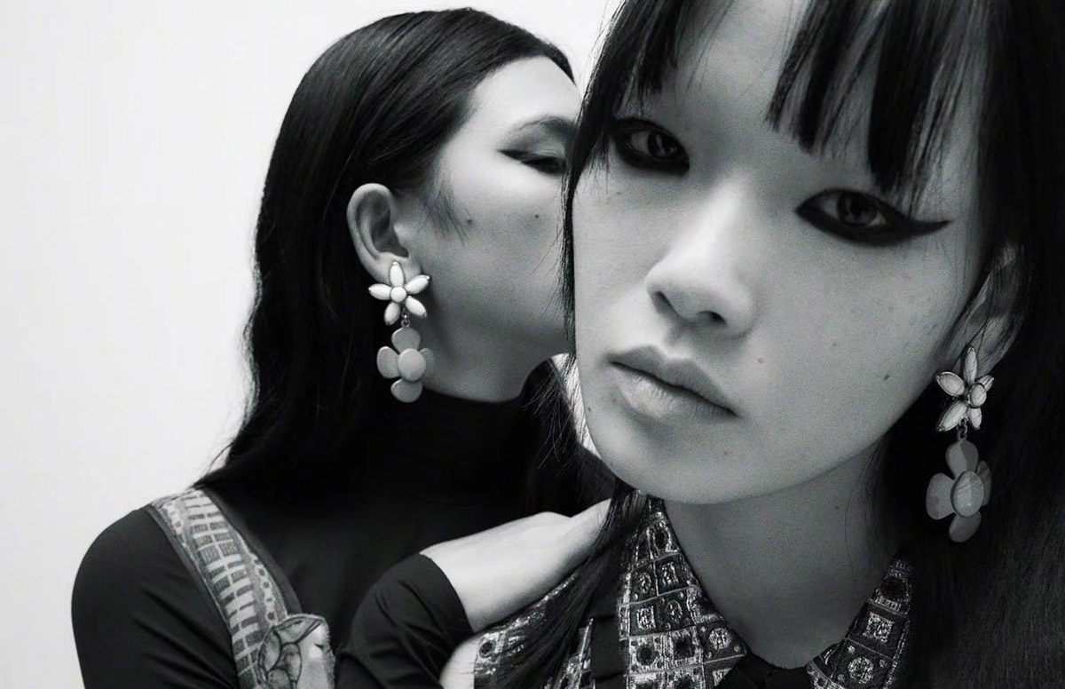 Xie Chaoyu and Qun Ye by Carin Backoff for Vogue China April 2021