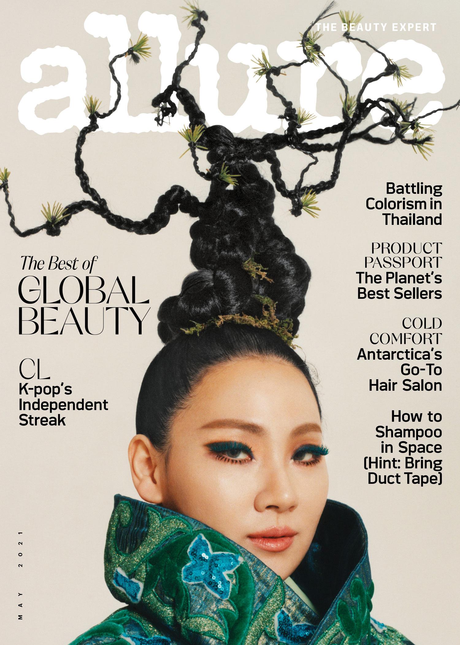 CL covers Allure US May 2021 by Peter Ash Lee