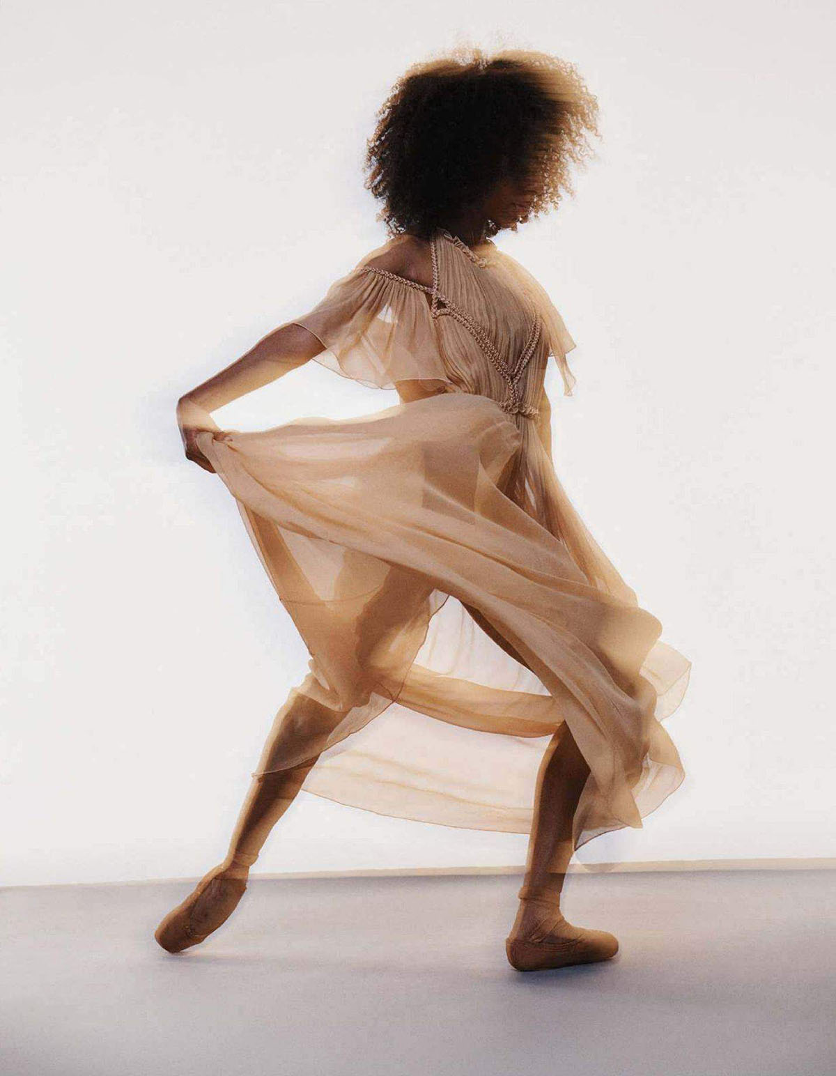 Chloé Lopes Gomes by Jan Welters for Elle France May 21st, 2021
