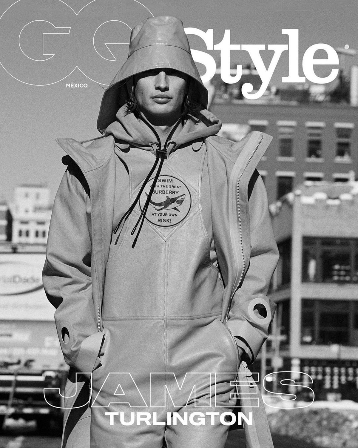 James Turlington covers GQ Style Mexico & Latin America Spring Summer 2021 by David Roemer