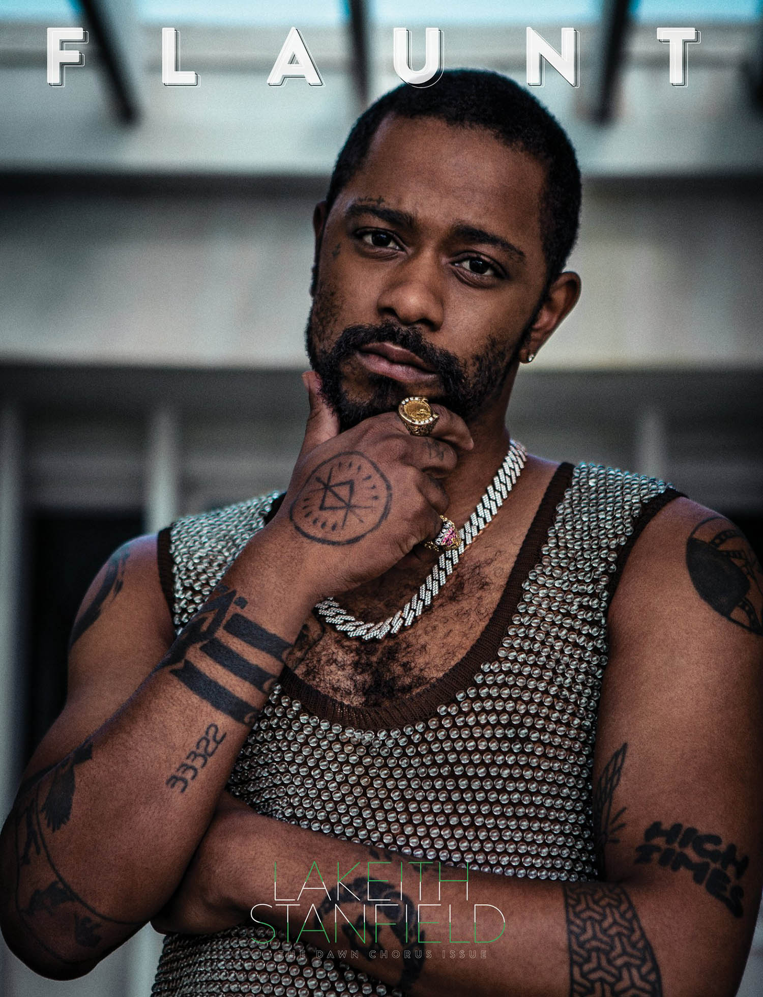 Lakeith Stanfield covers Flaunt Magazine Issue 174 by Andi Elloway