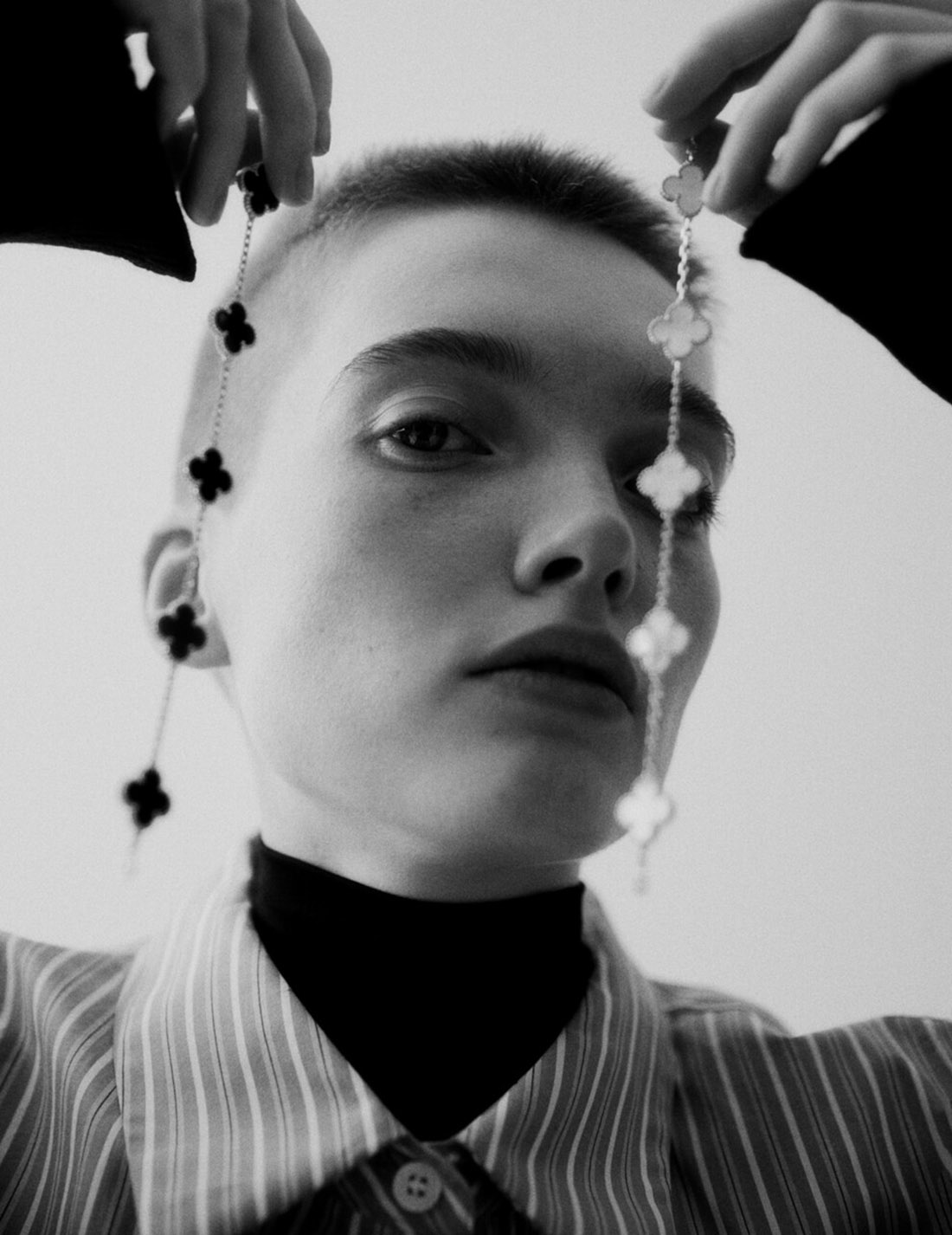 Ruth Bell covers Vogue Ukraine April 2021 by Nagi Sakai