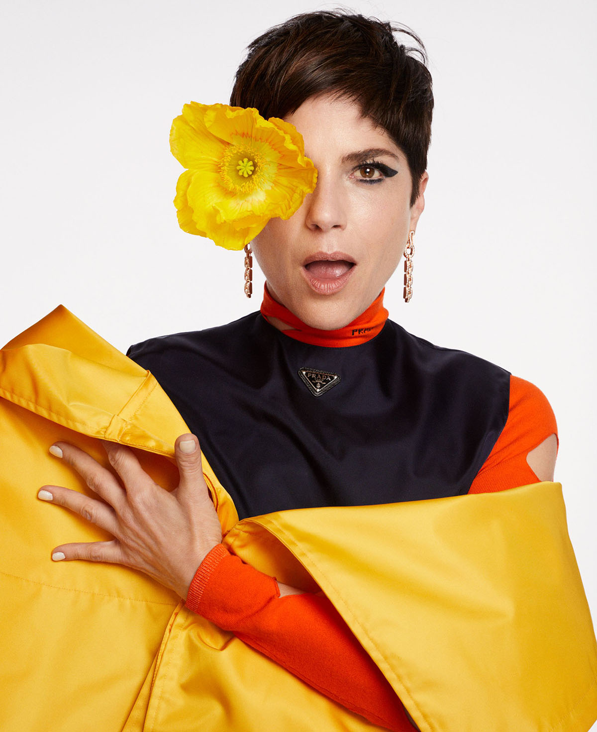 Selma Blair covers Town & Country May 2021 by Alexi Lubomirski