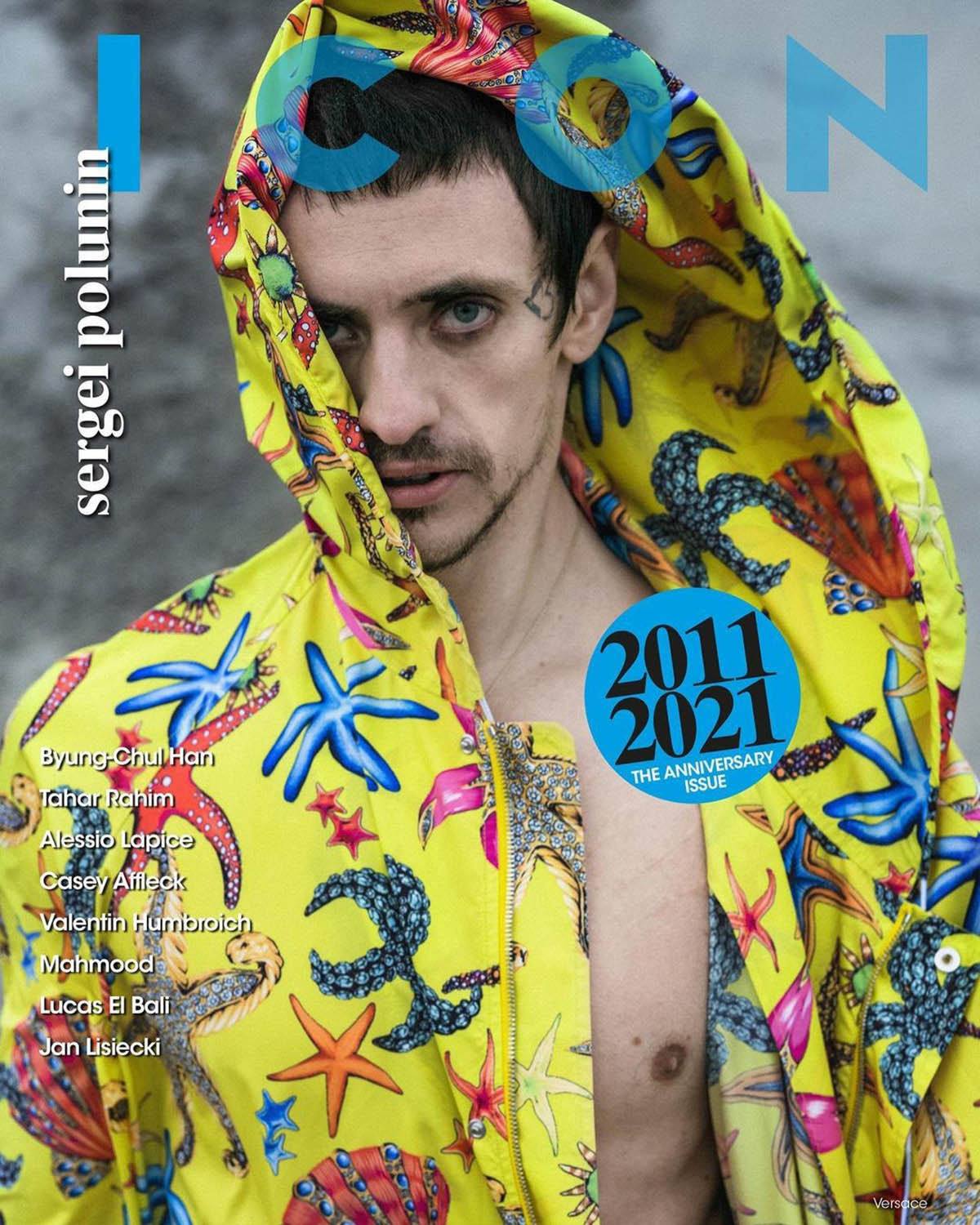 Sergei Polunin covers Icon Italia ''10th Anniversary Issue'' by Anton Corbijn