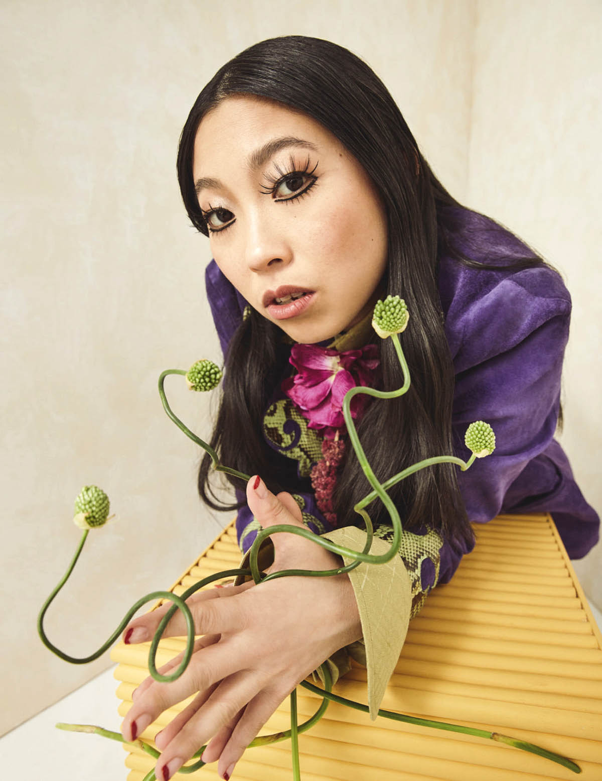 Awkwafina covers Vogue Singapore May June 2021 by Yelena Yemchuk