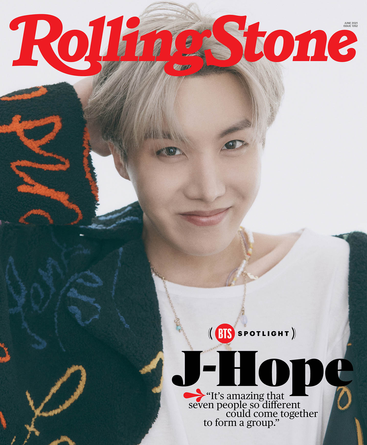 BTS covers Rolling Stone June 2021 by Hong Janghyun