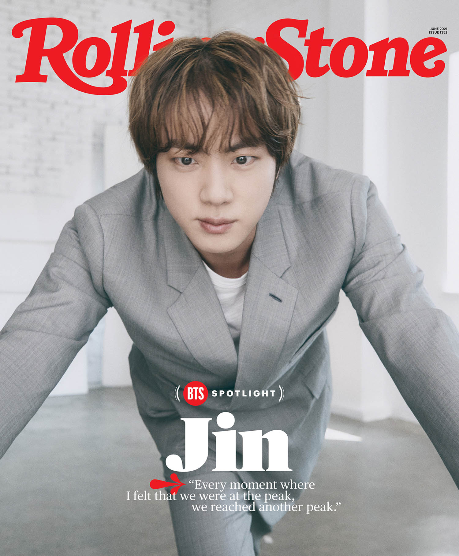 BTS covers Rolling Stone June 2021 by Hong Janghyun