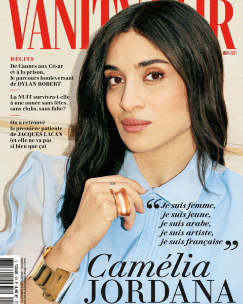 Camélia Jordana covers Vanity Fair France June 2021 by Kira Bunse