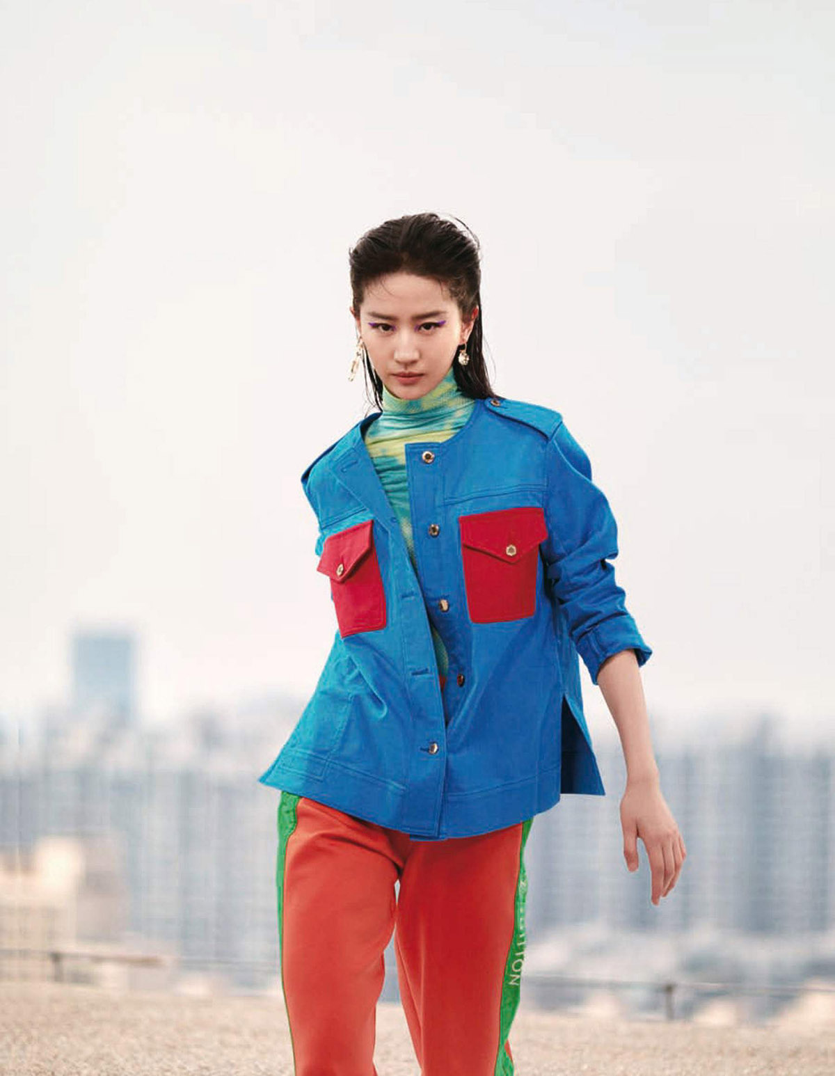 Liu Yifei covers Vogue China June 2021 by Jumbo Tsui