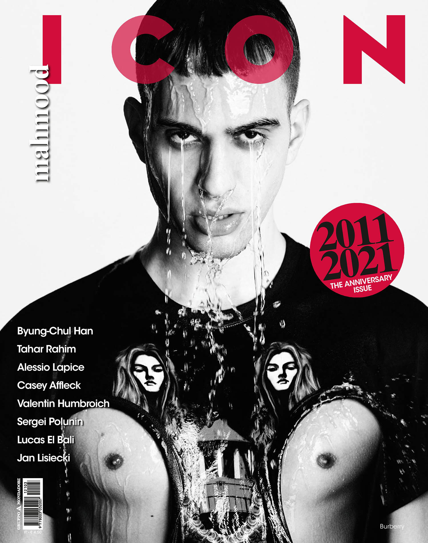 Mahmood covers Icon Italia ''10th Anniversary Issue'' by Luigi & Iango