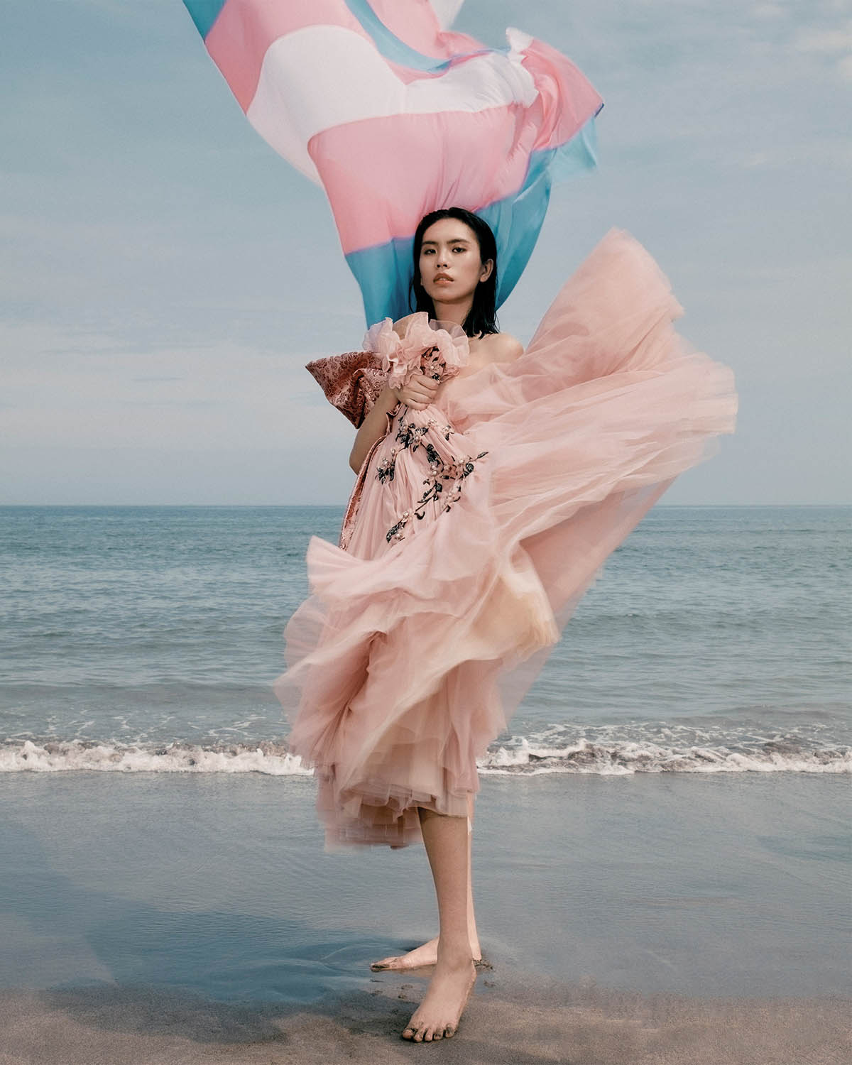 Aura Tao covers Vogue Taiwan June 2021 by Chou Mo