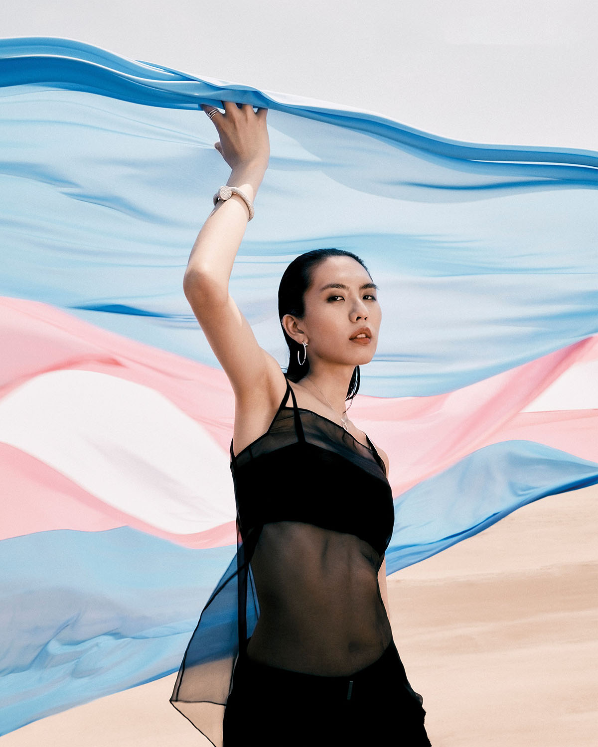 Aura Tao covers Vogue Taiwan June 2021 by Chou Mo
