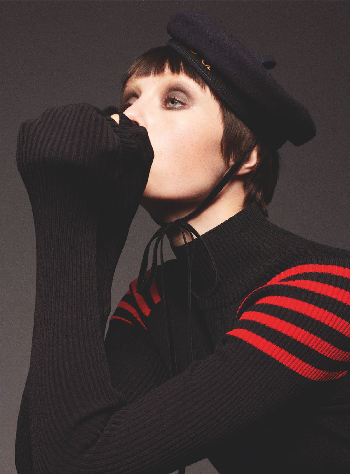 Edie Campbell by Theo Sion for British Vogue July 2021
