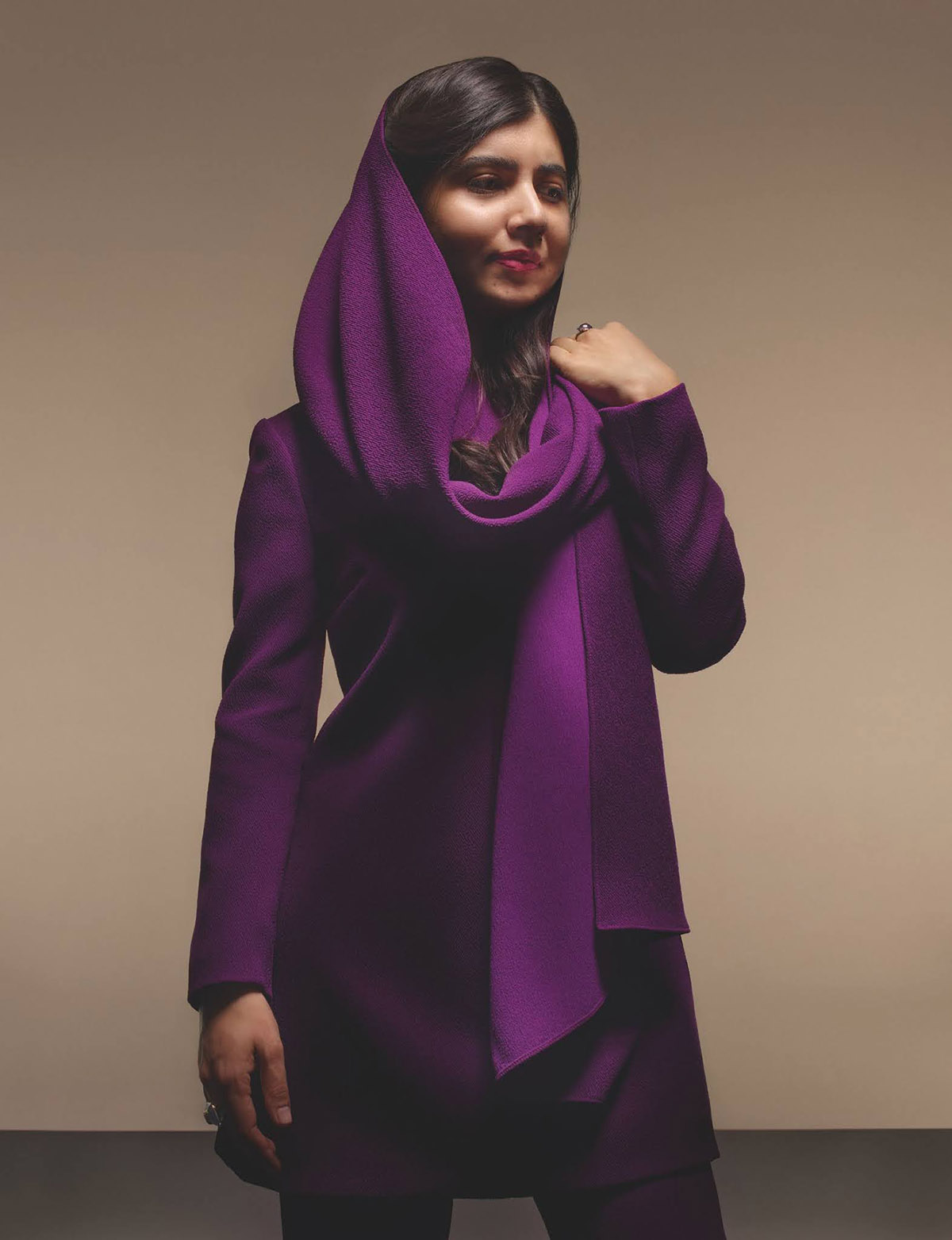 Malala covers British Vogue July 2021 by Nick Knight