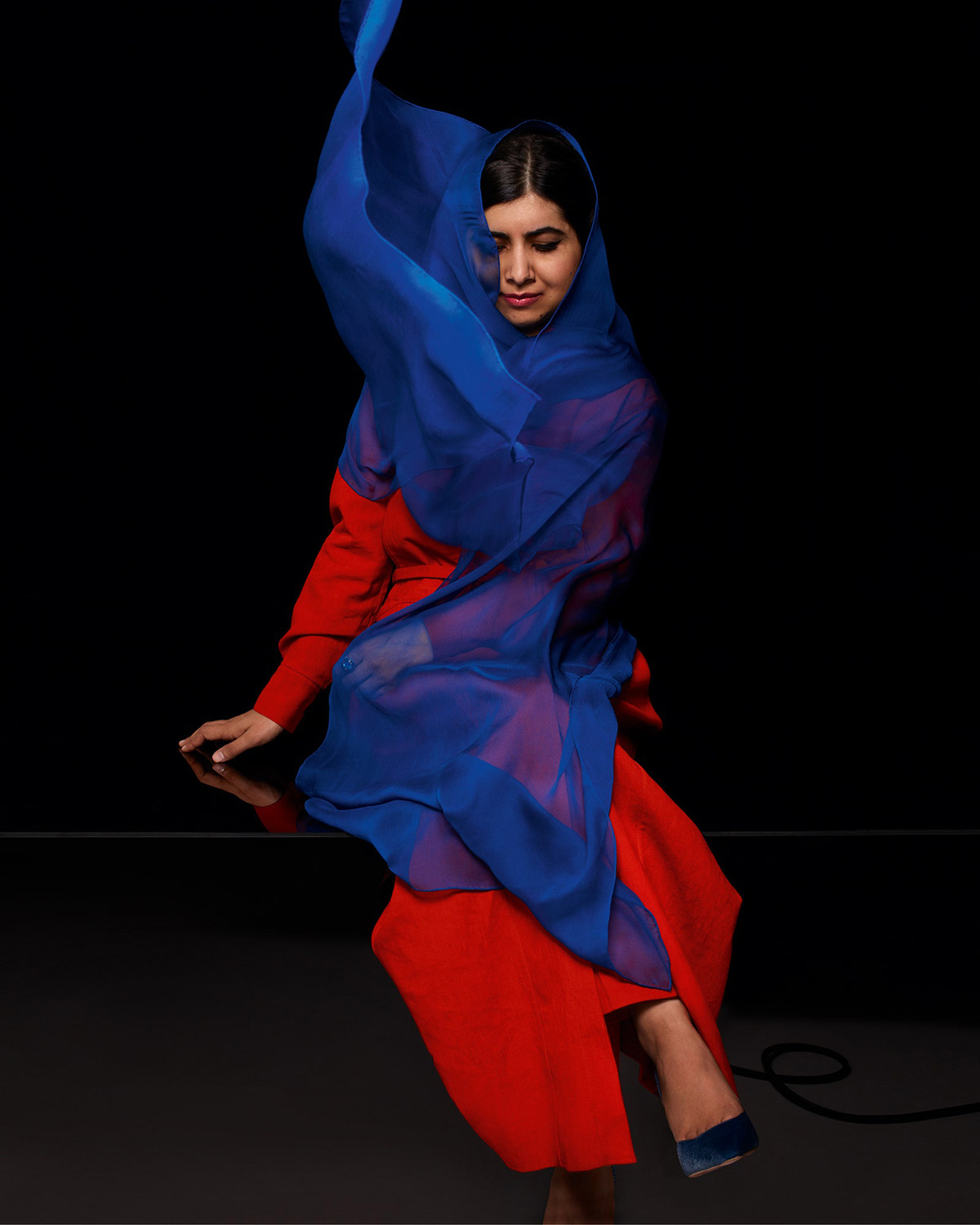 Malala covers British Vogue July 2021 by Nick Knight