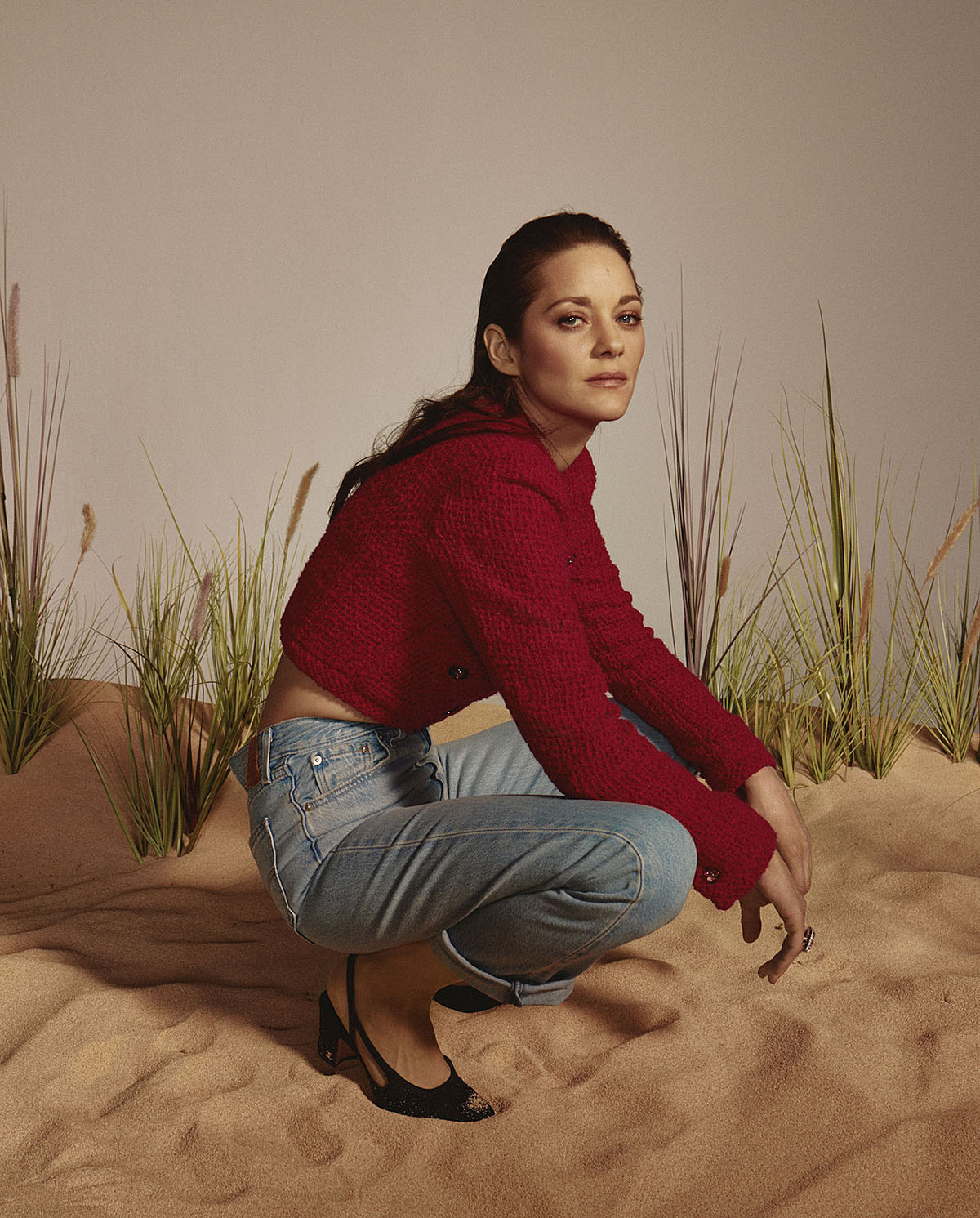 Marion Cotillard covers Marie Claire France July 2021 by Van Mossevelde + N