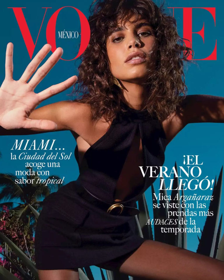 Mica Argañaraz covers Vogue Mexico & Latin America June 2021 and Vogue ...