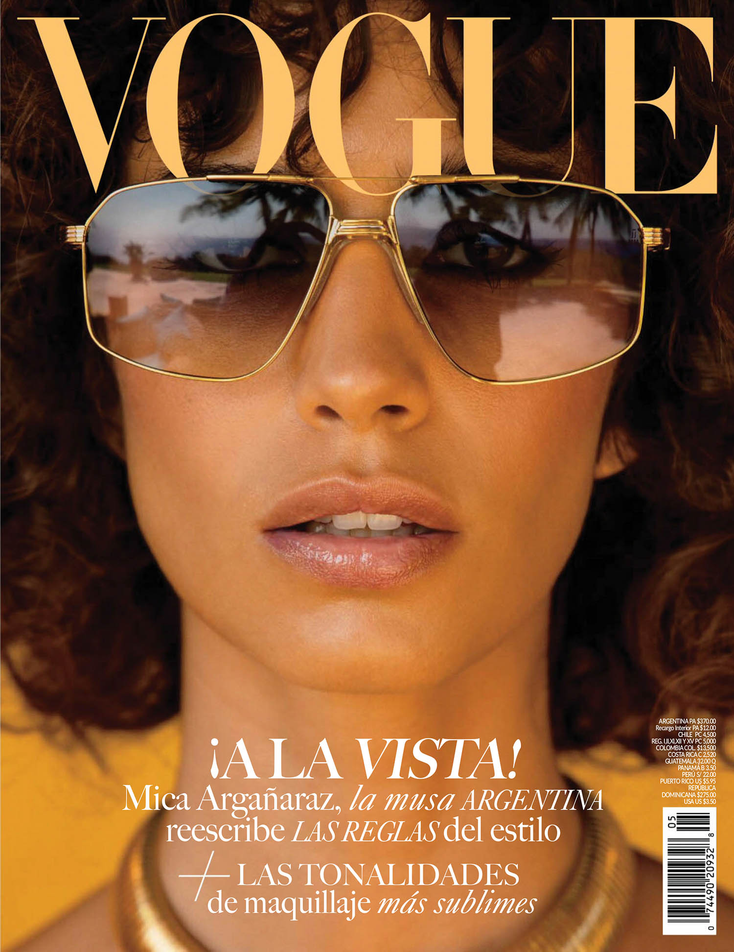 Mica Argañaraz covers Vogue Mexico & Latin America June 2021 and Vogue Japan July 2021 by Inez and Vinoodh