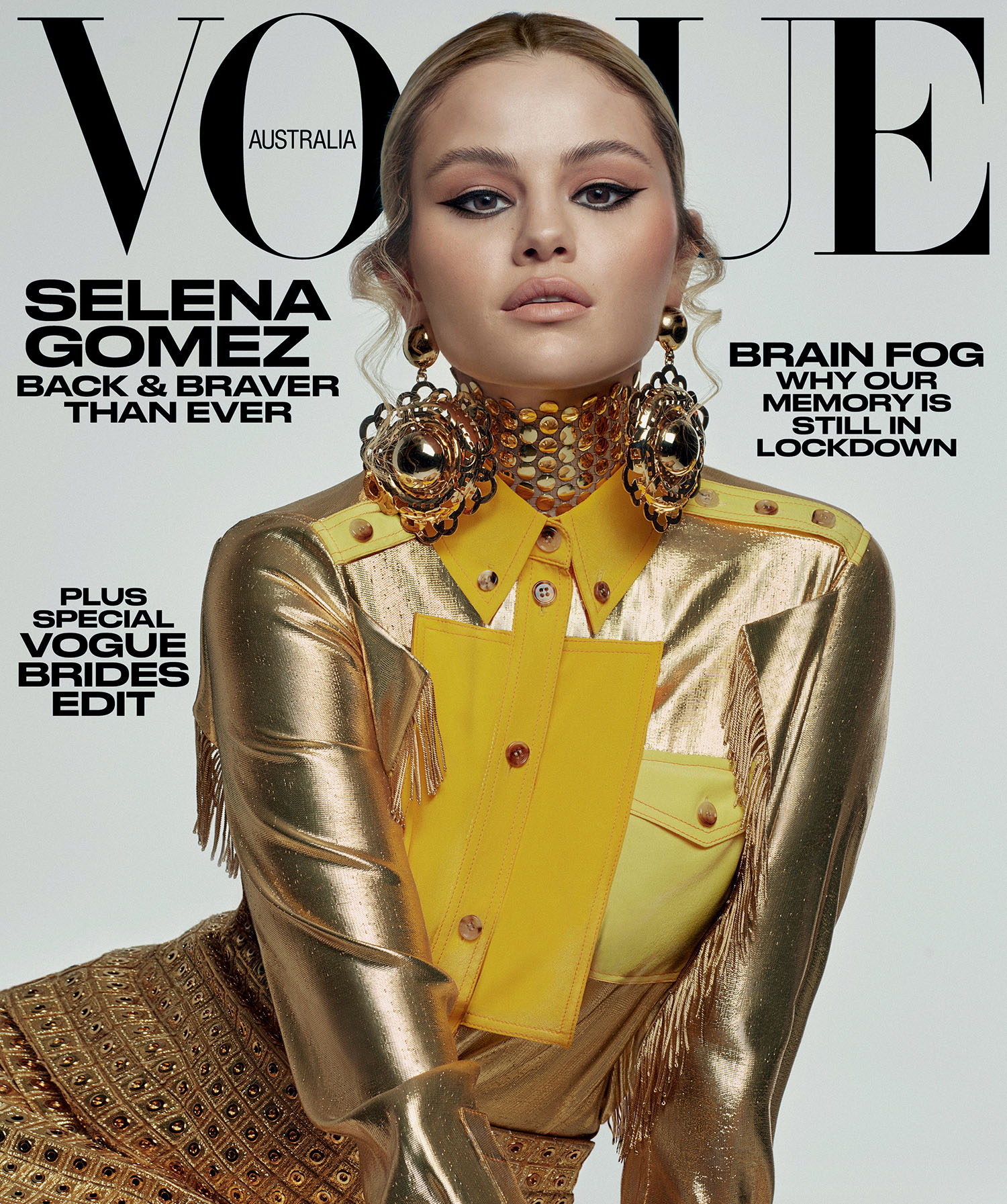 Selena Gomez covers Vogue Australia July 2021 and Vogue Singapore