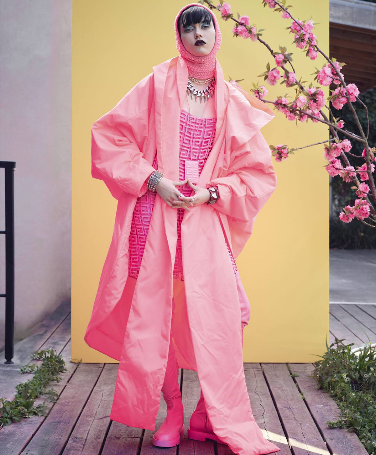Sofia Steinberg by Nathaniel Goldberg for Vogue Japan July 2021