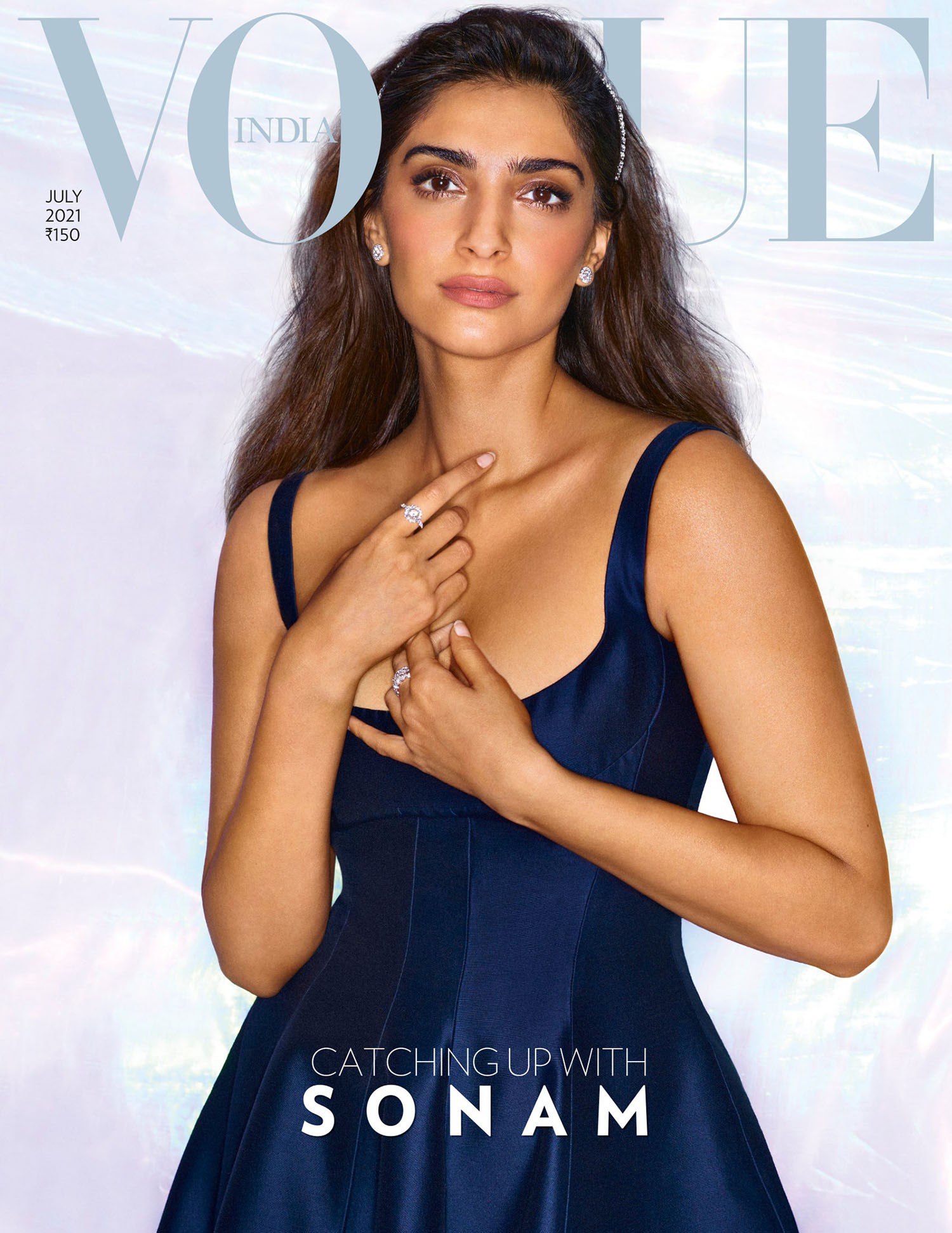 Sonam Kapoor covers Vogue India July 2021 by Mariano Vivanco