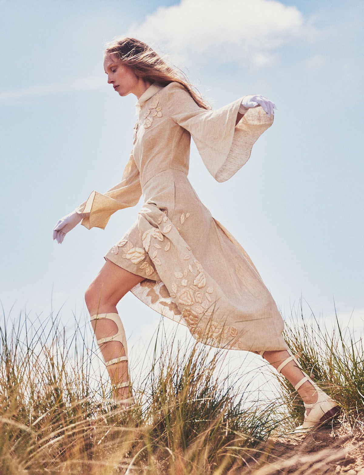 Bianca O'Brien by Thomas Cooksey for Tatler UK August 2021