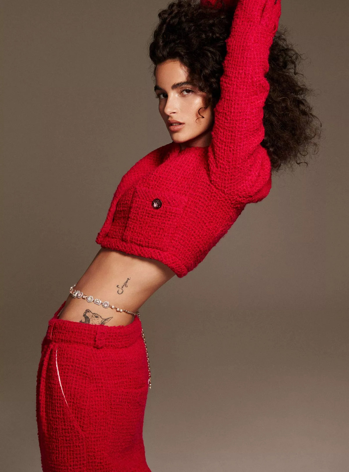 Chiara Scelsi covers Madame Figaro August 27th, 2021 by David Roemer