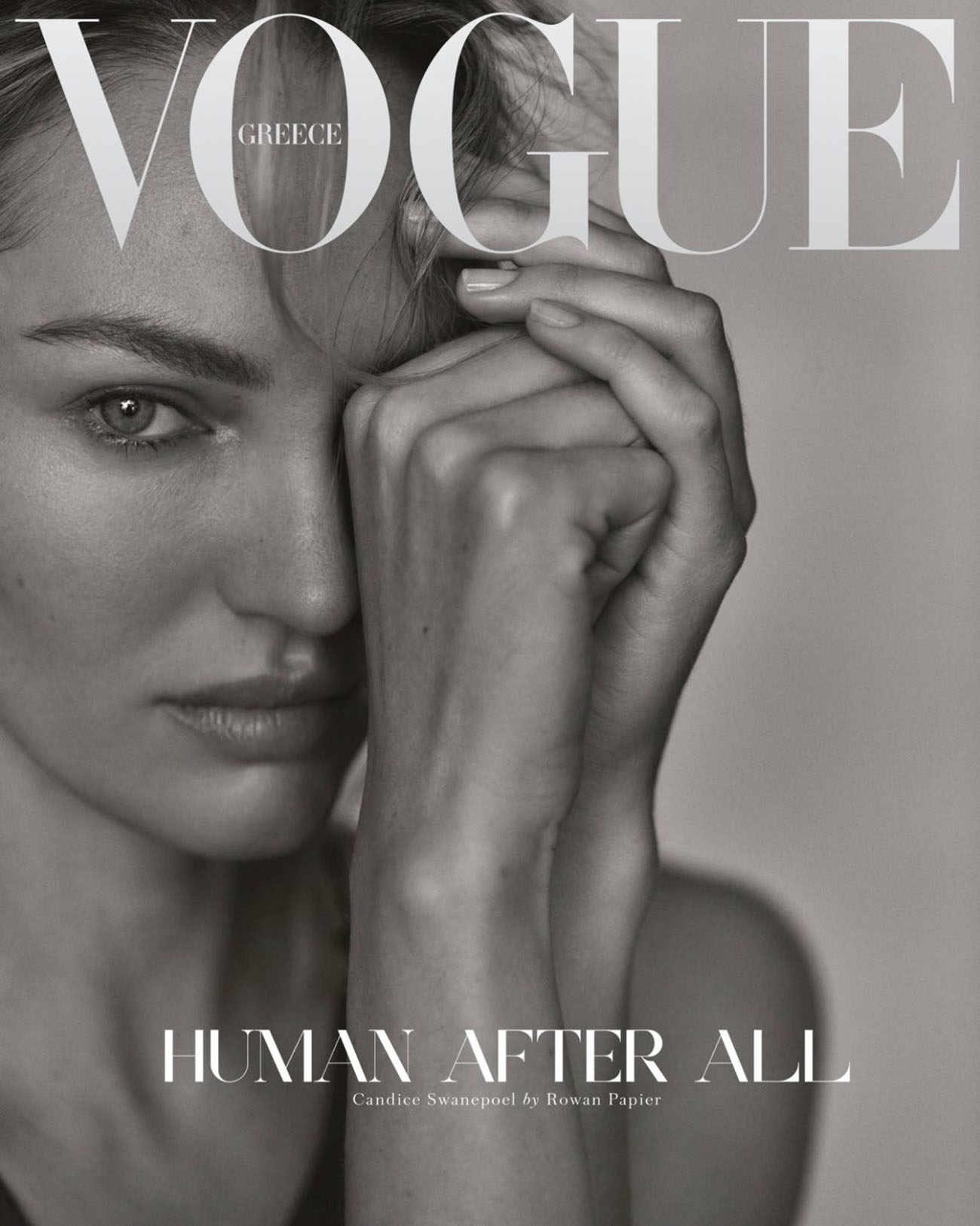 Irina Shayk, Candice Swanepoel and Joan Smalls cover Vogue Greece December 2020 by Rowan Papier