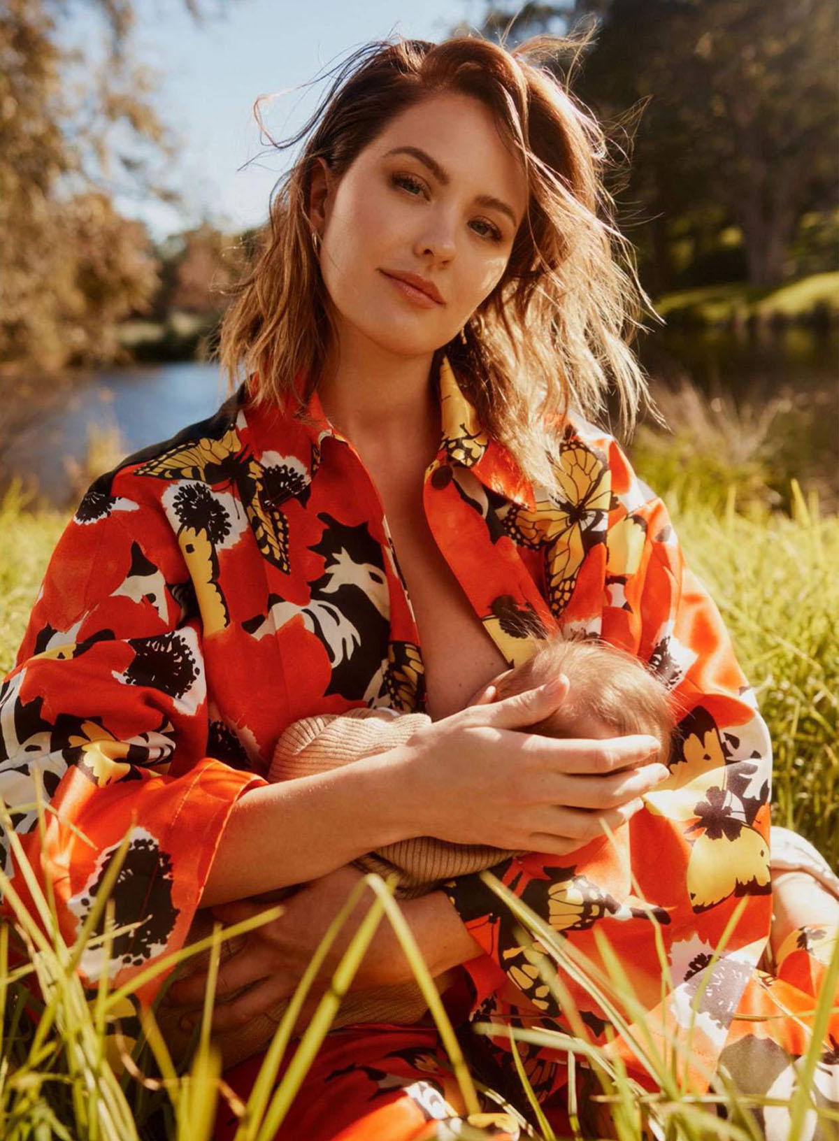 Jesinta Franklin covers Marie Claire Australia August 2021 by Georges Antoni