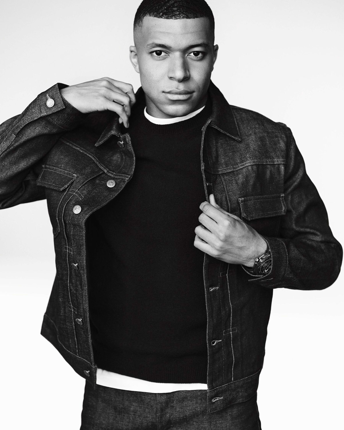 Kylian Mbappé covers Esquire UK July August 2021 by Nathaniel Goldberg