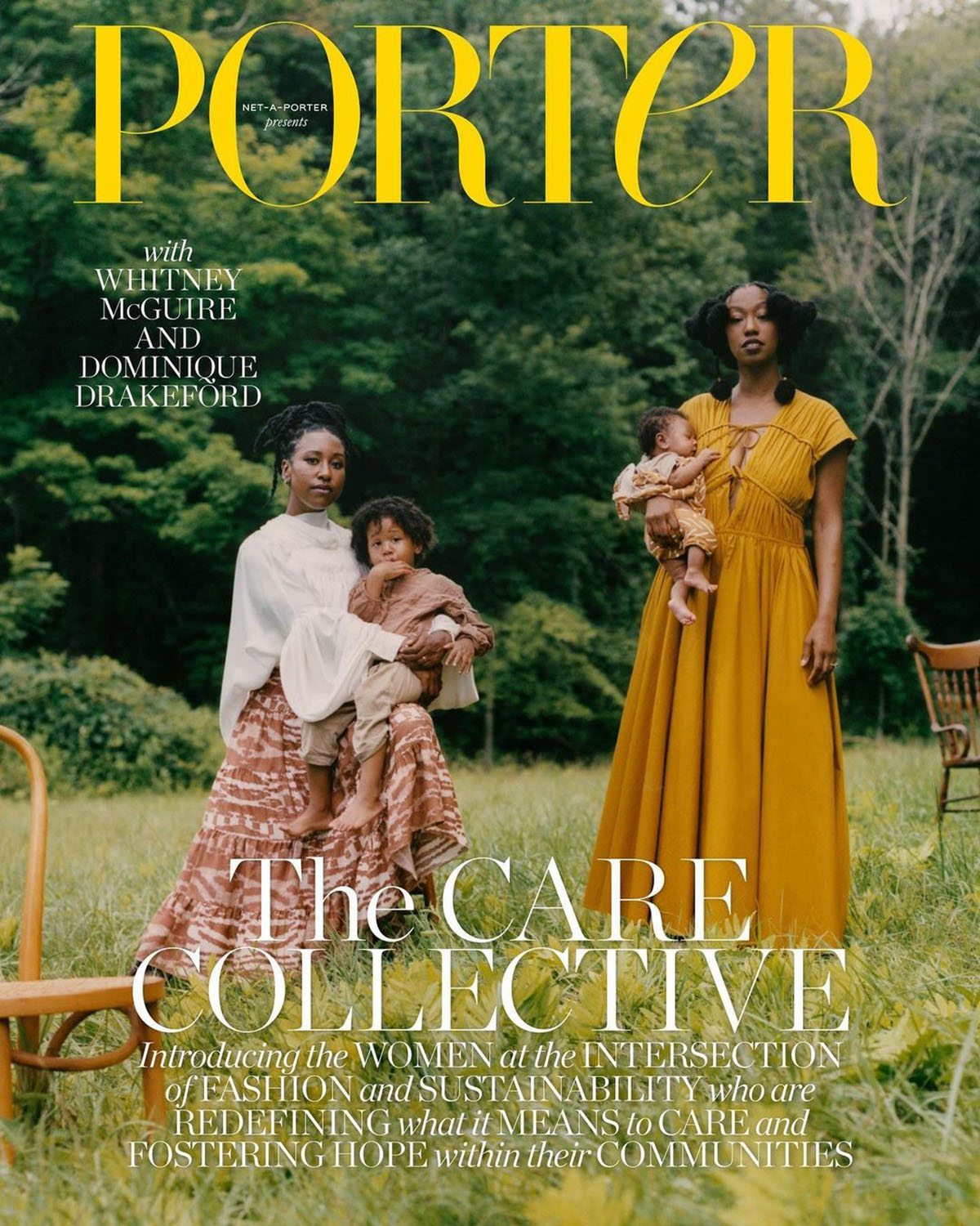 Porter Magazine August 23rd, 2021 covers by Camila Falquez
