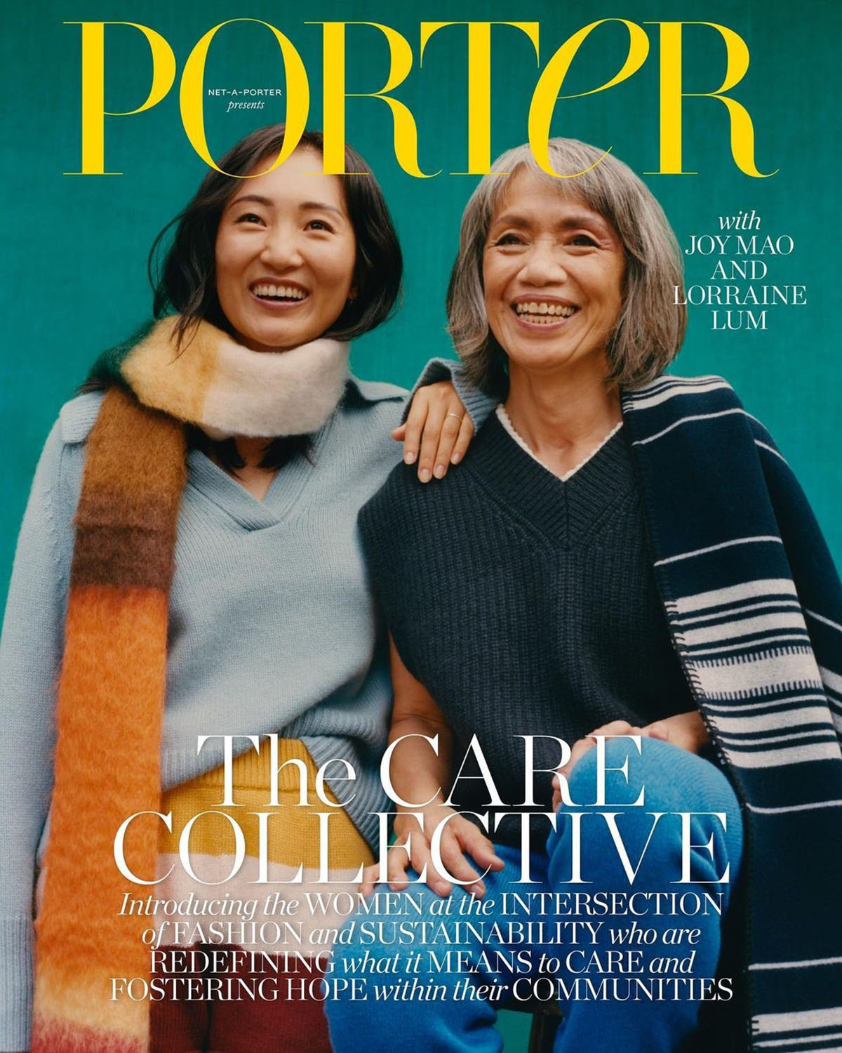 Porter Magazine August 23rd, 2021 covers by Camila Falquez