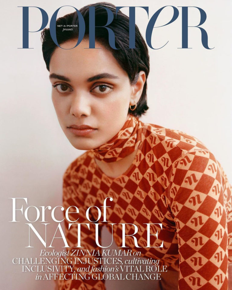 Zinnia Kumar covers Porter Magazine August 9th, 2021 by Rodrigo ...