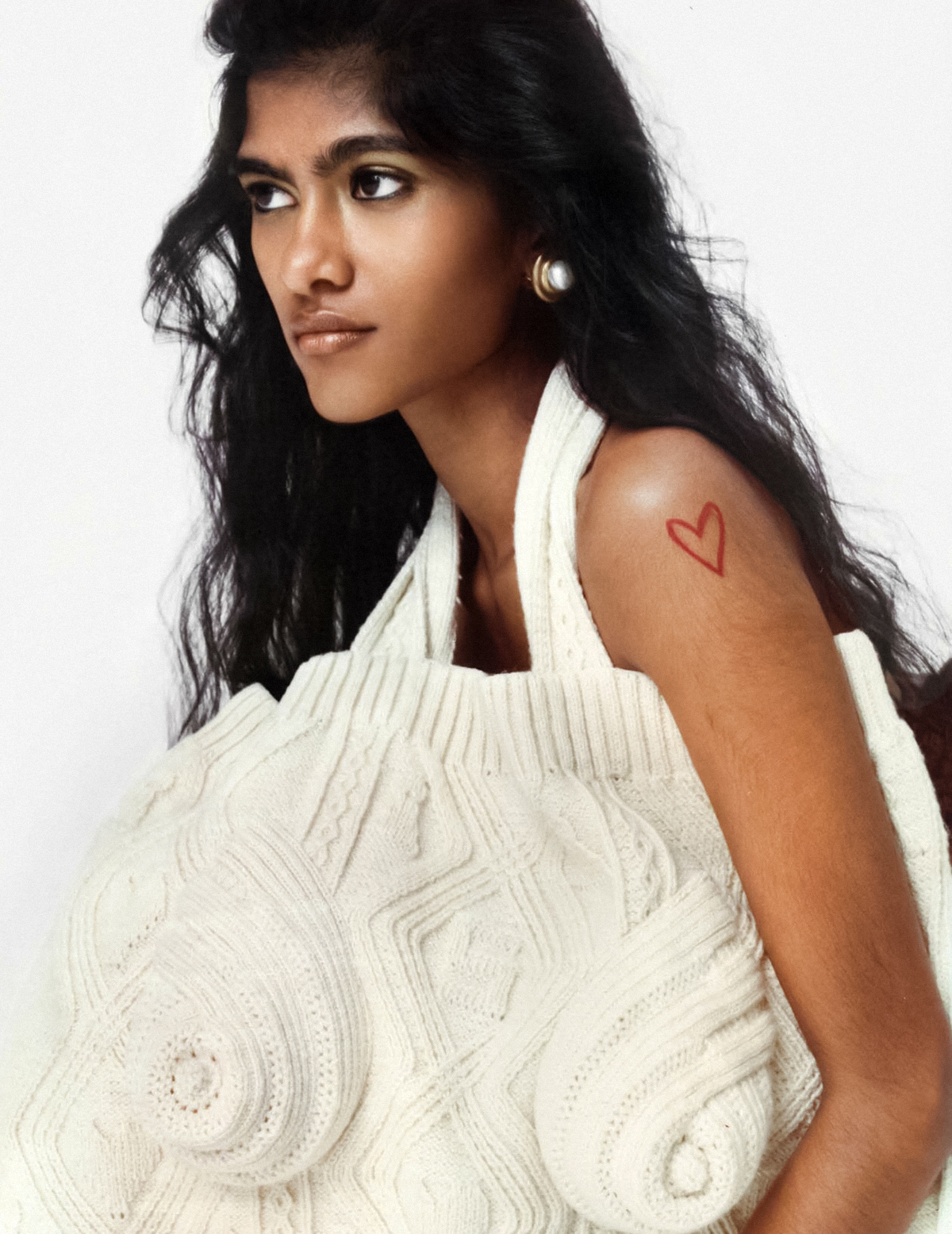 Ashley Radjarame by Fabien Vilrus for Vogue India September 2021