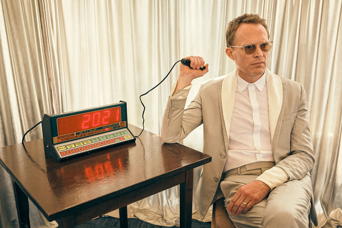 Paul Bettany covers Flaunt Magazine Issue 175 by Charlie Gray