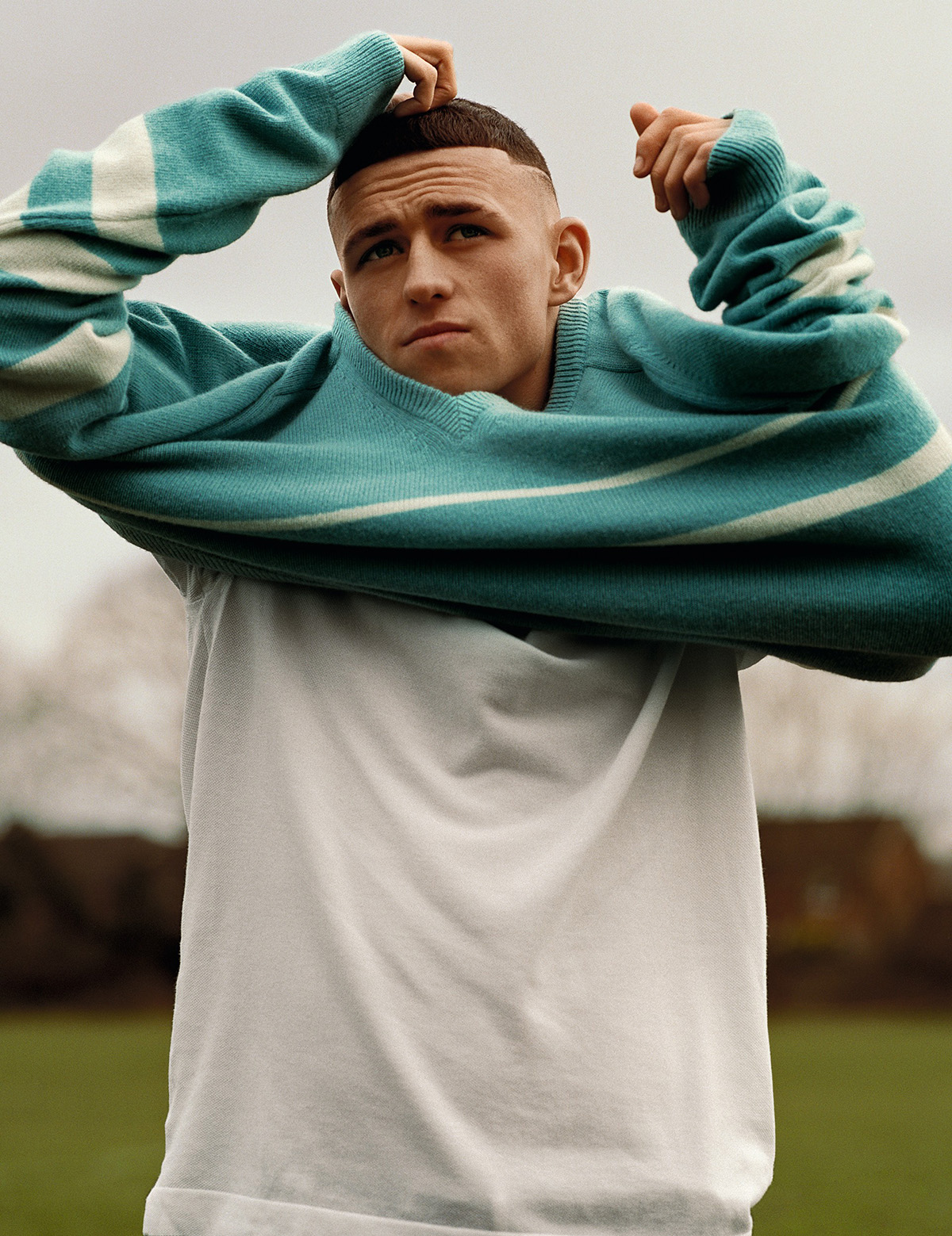 Phil Foden covers i-D Magazine Issue 363 by Alasdair McLellan