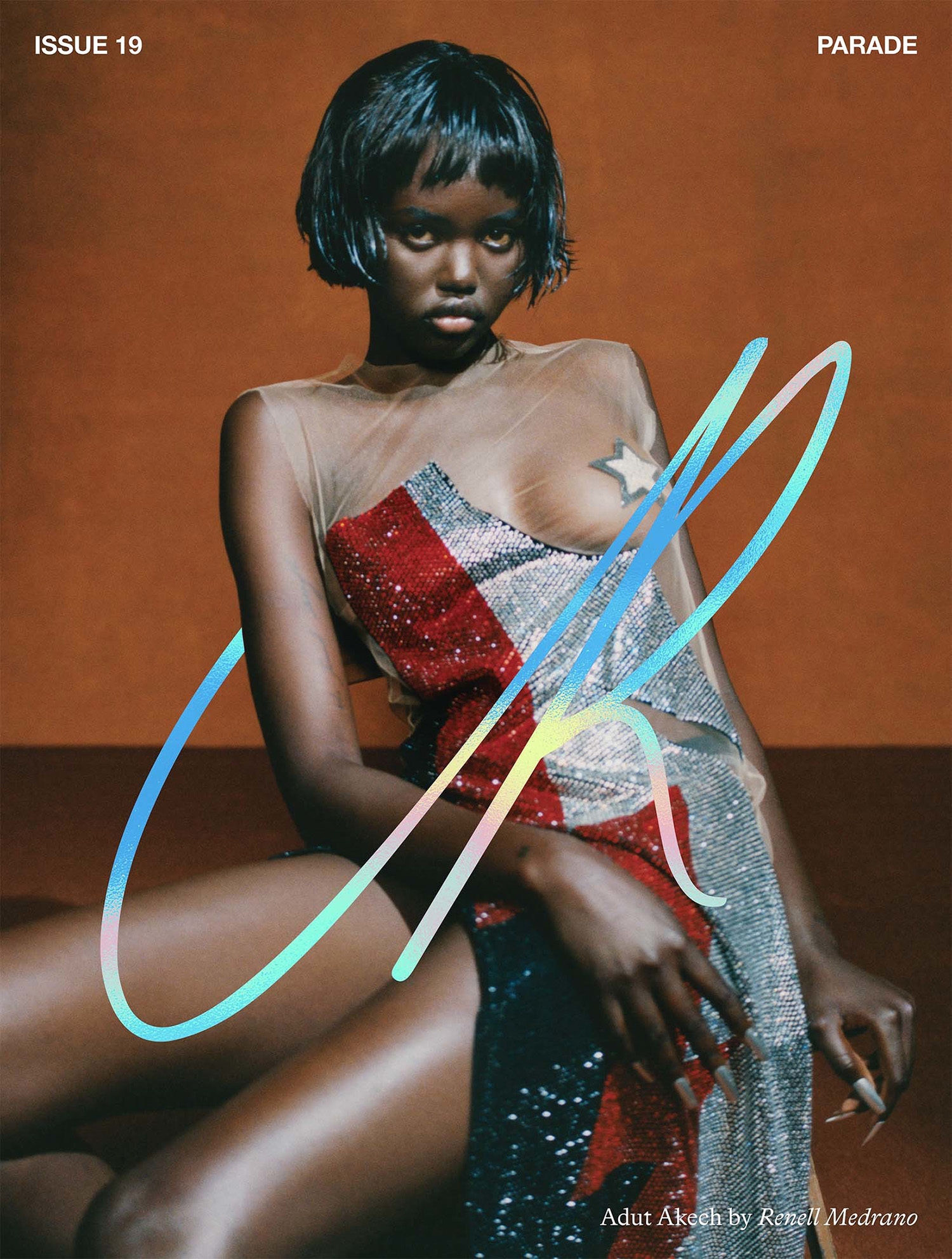 Adut Akech covers CR Fashion Book Issue 19 by Renell Medrano