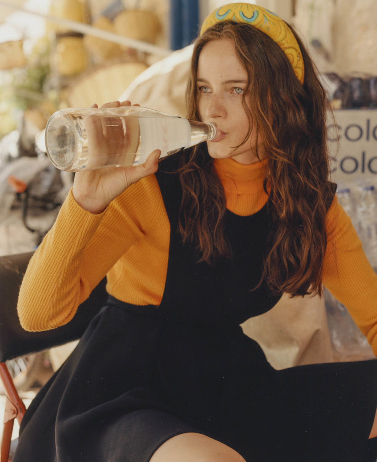 Anna de Rijk by Terence Connors for Elle US September 2021