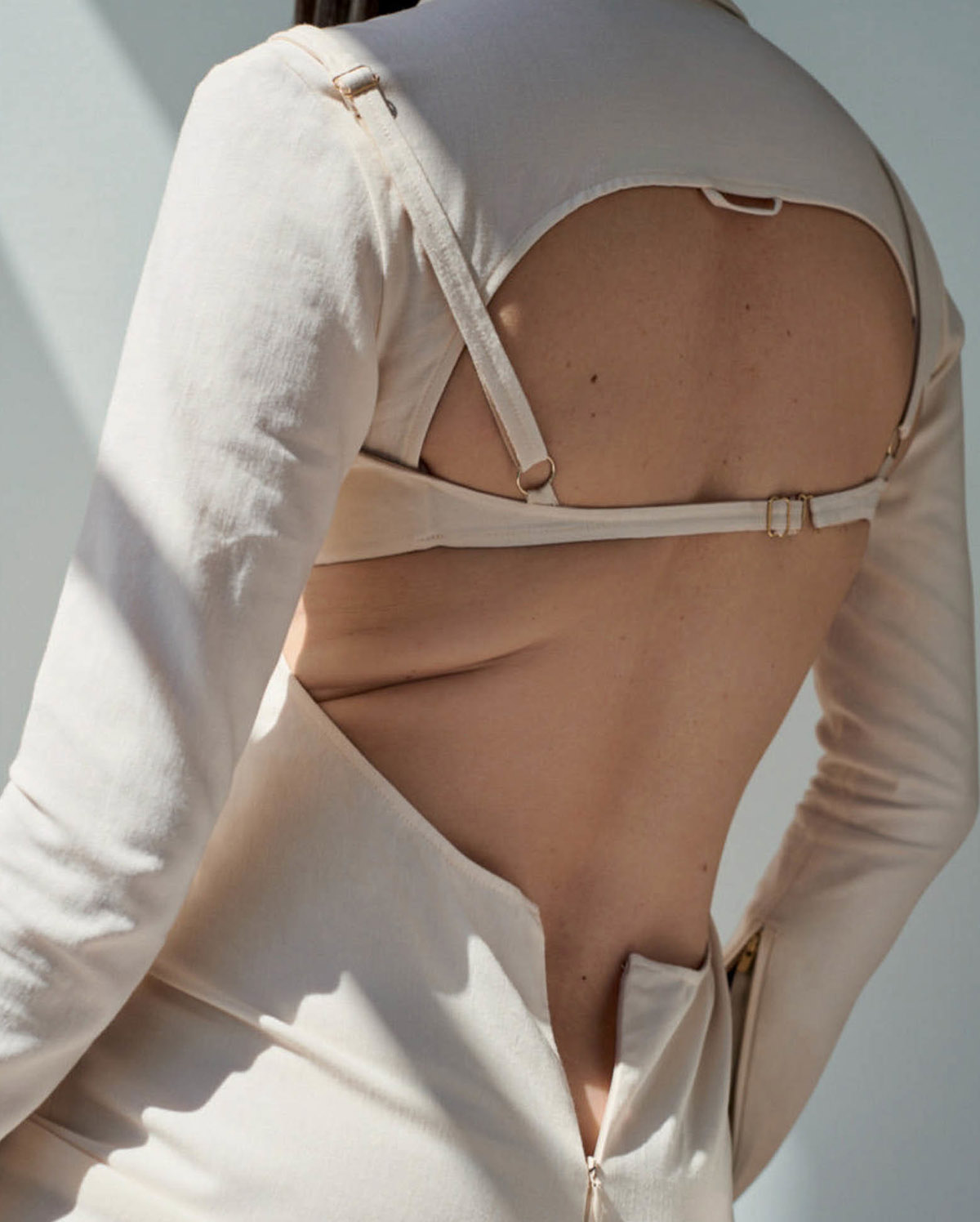 Anouck Lepère covers Vogue Beauty Russia September 2021 by Joan Braun
