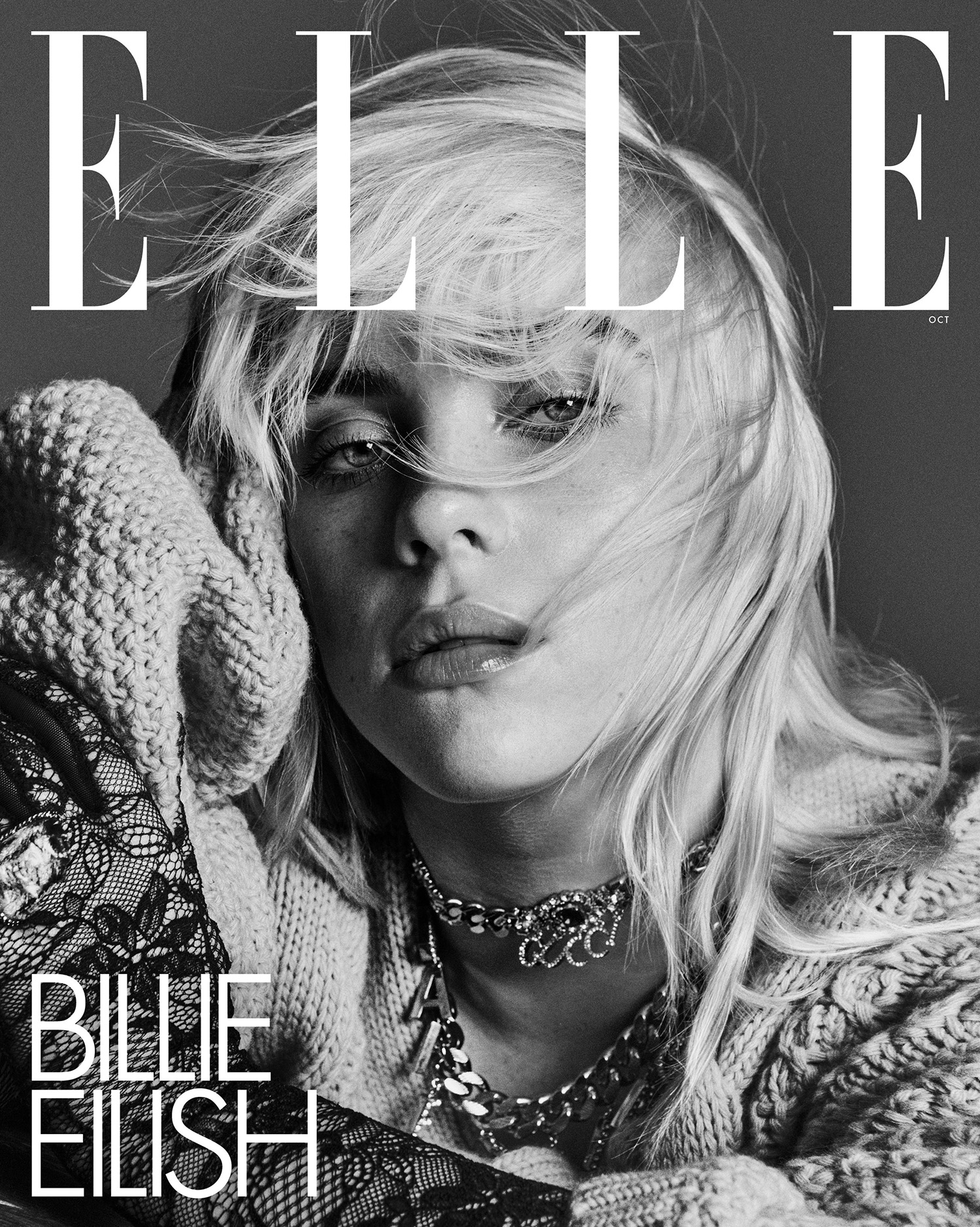 Billie Eilish covers Elle US October 2021 by Alique