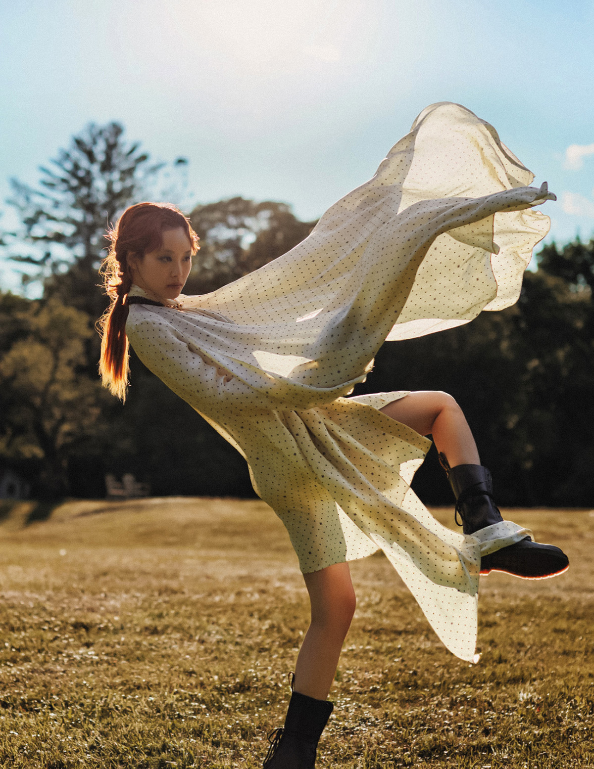 Fernanda Ly by Drew Jarrett for Vogue Singapore September 2021