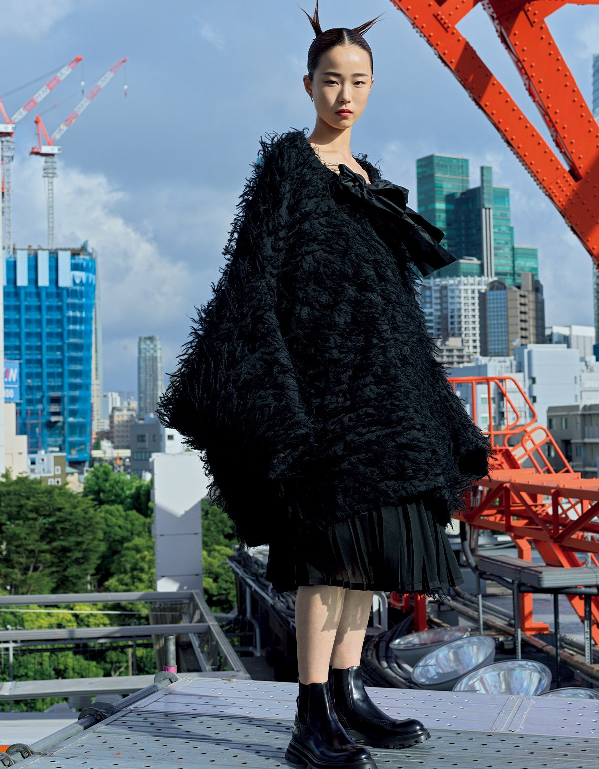 Haruka Toyoda covers Vogue Japan October 2021 by Yasutomo Ebisu