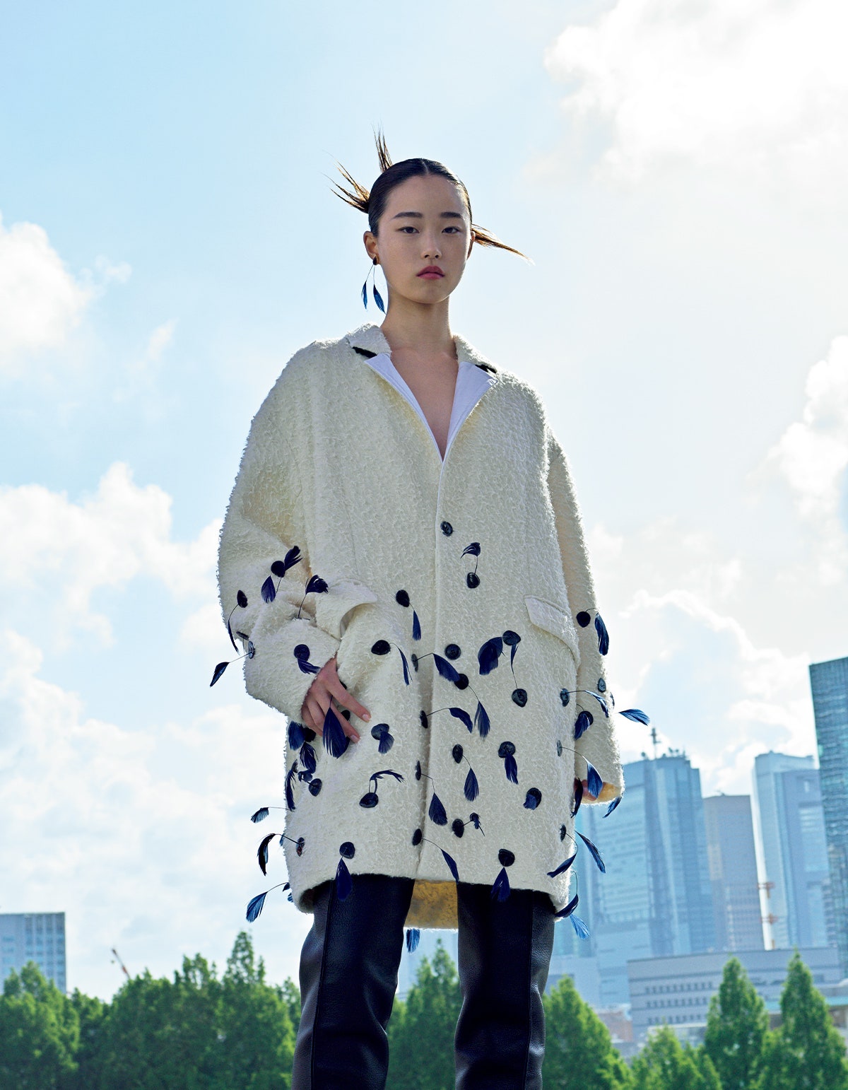 Haruka Toyoda covers Vogue Japan October 2021 by Yasutomo Ebisu