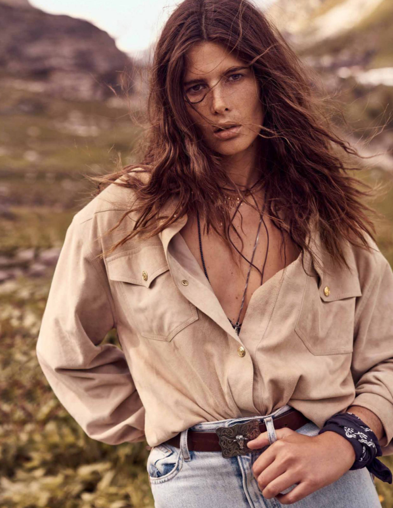 Monica Cima by Thiemo Sander for Madame Figaro October 29th, 2021