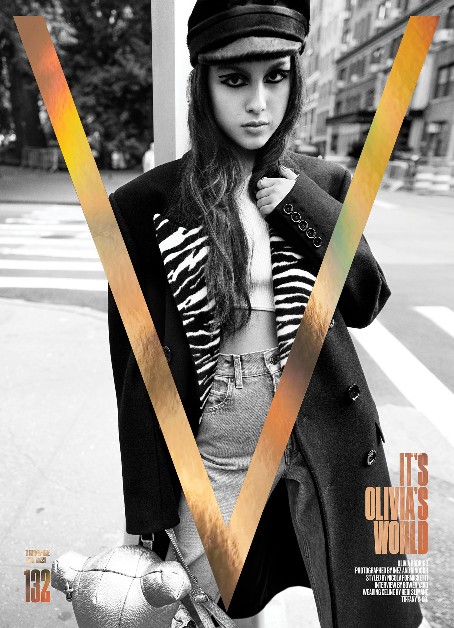Olivia Rodrigo covers V Magazine Fall 2021 by Inez and Vinoodh