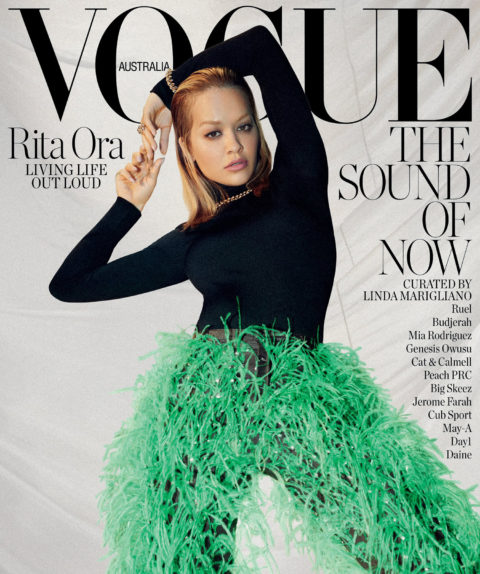 Rita Ora covers Vogue Australia October 2021 by Ben Morris ...