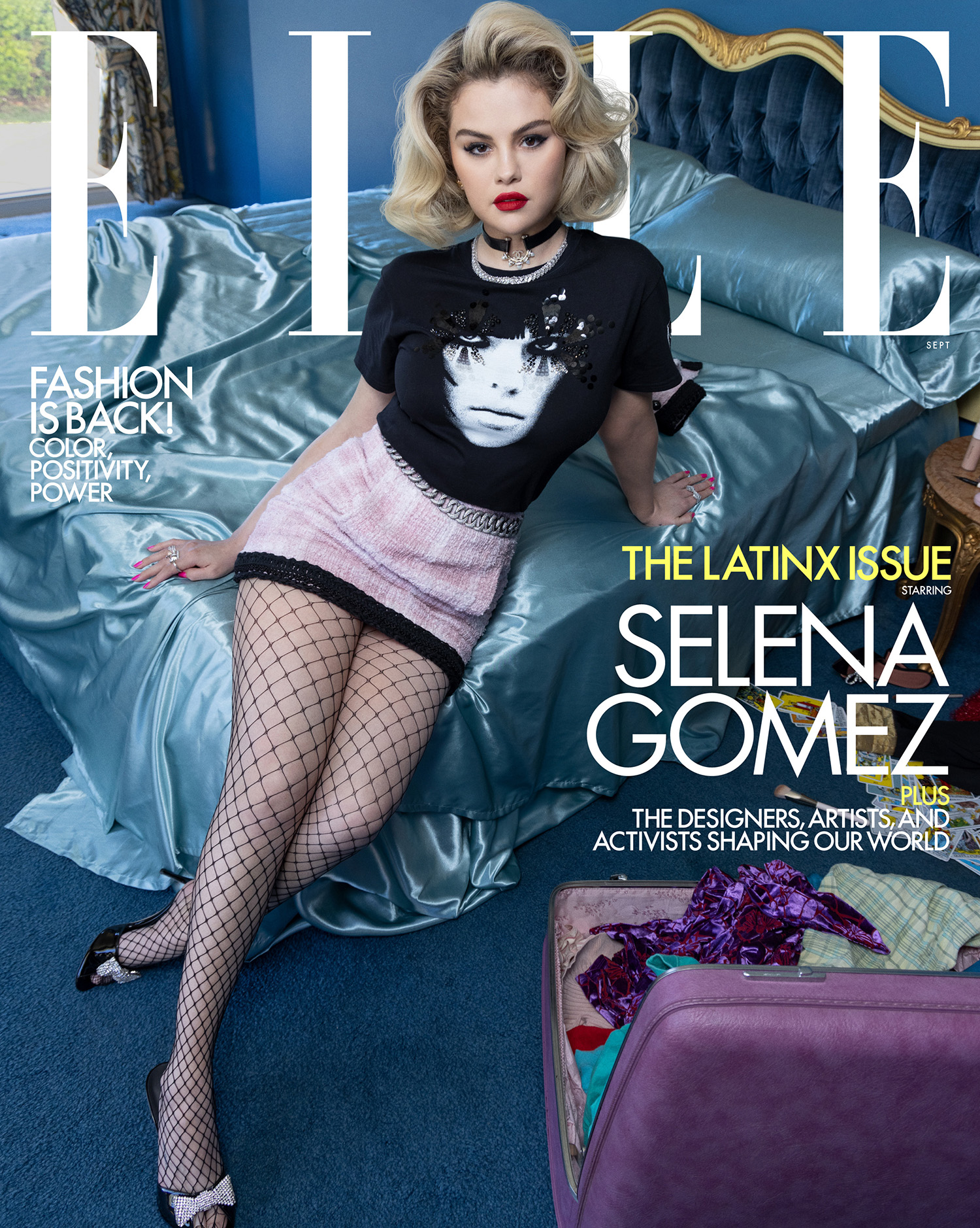Selena Gomez covers Elle US September 2021 by Inez and Vinoodh